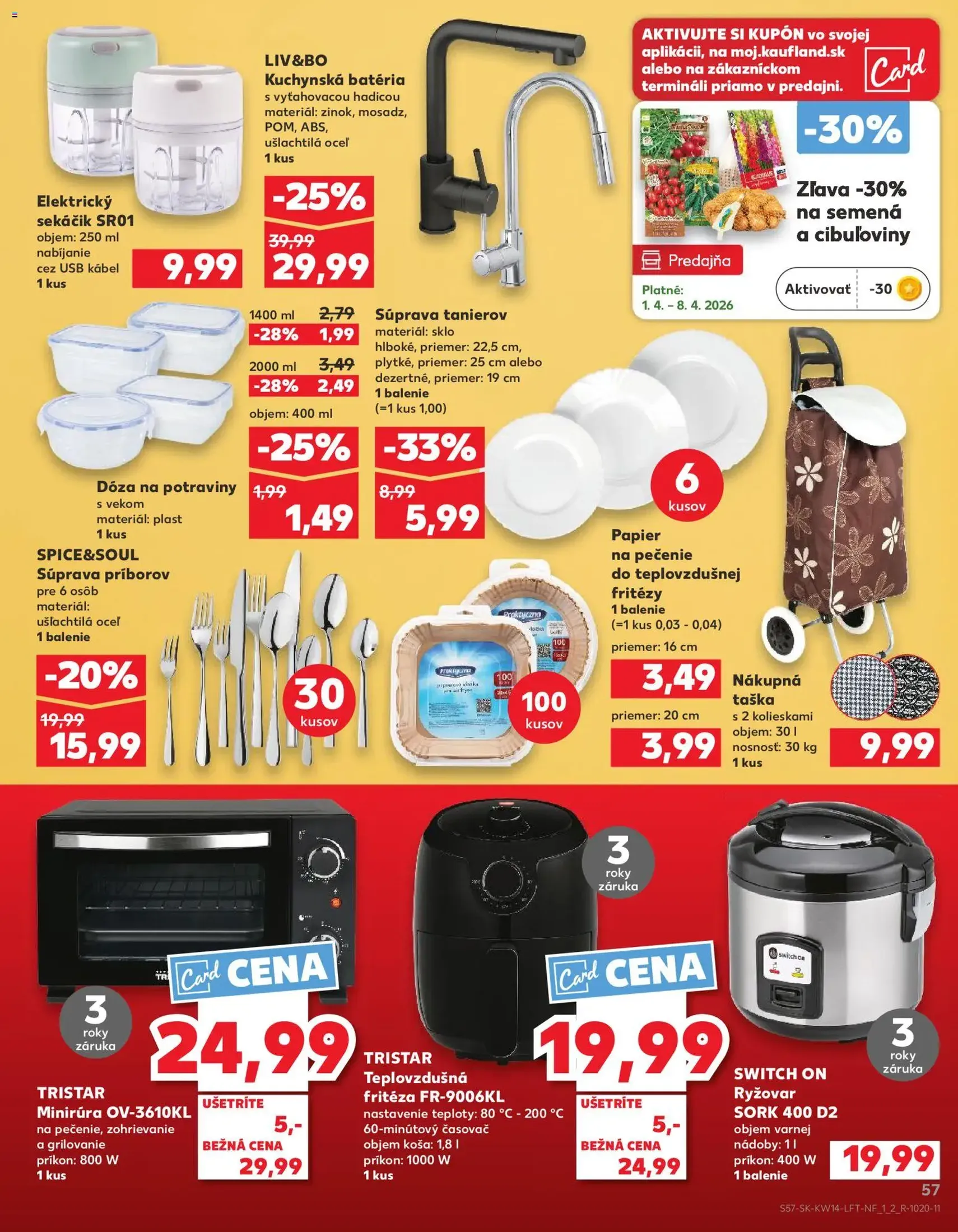 Kaufland leták - platný leták od 01.04.2026 strana 57 z 72