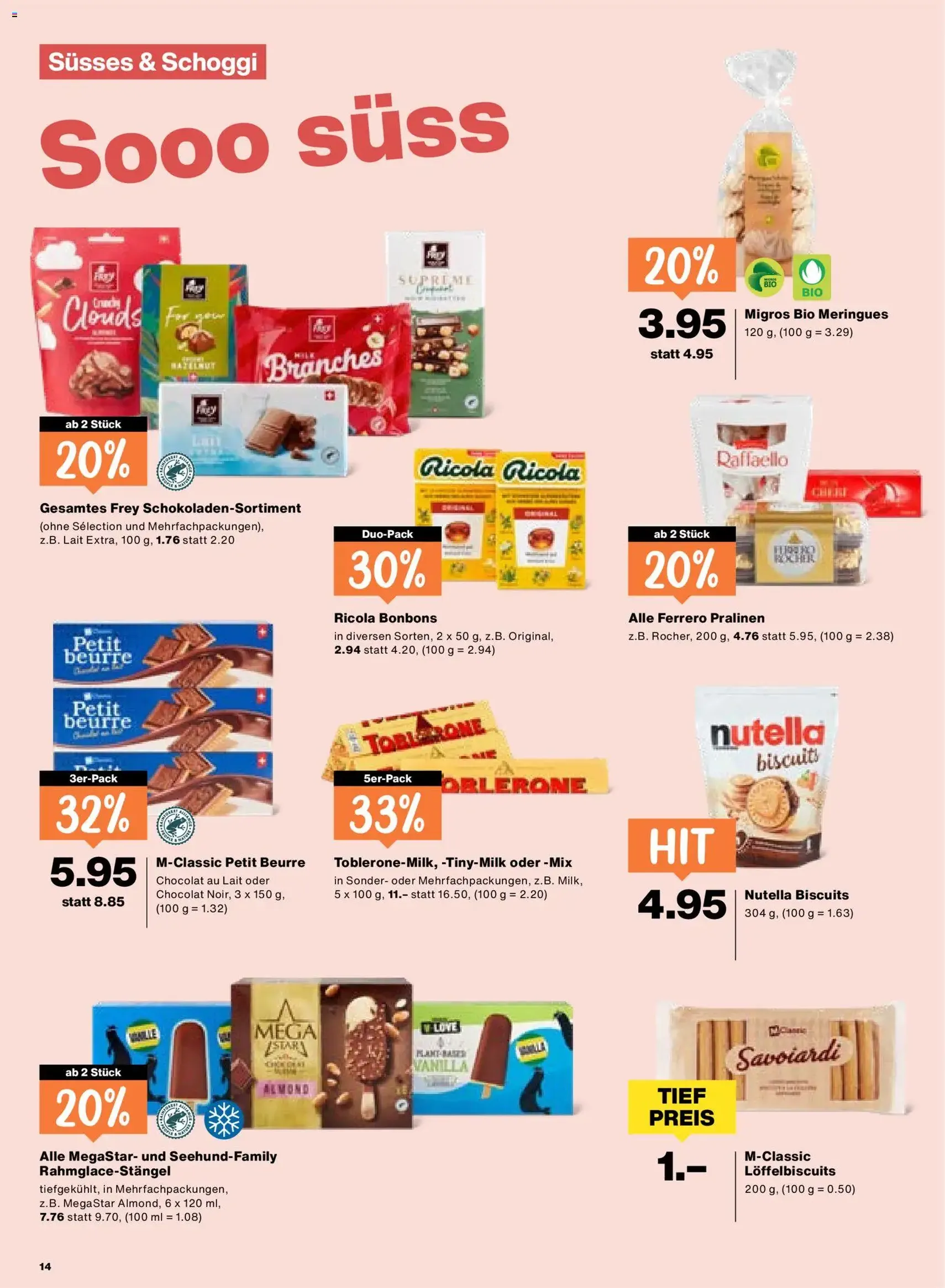 Migros aktionen - Gültiger Prospekt ab 10.09.2026, Seite 14 von insgesamt 24