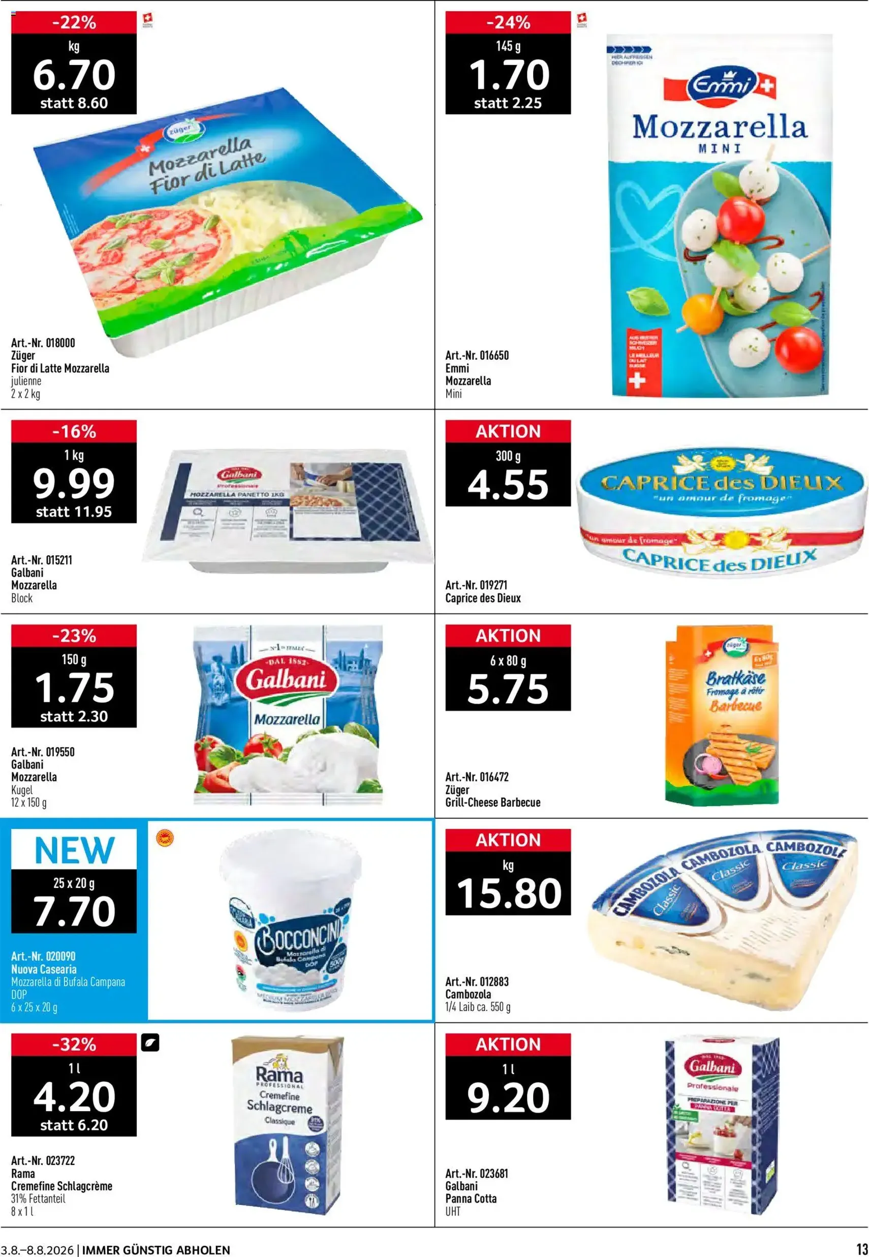 Prodega aktionen - Gültiger Prospekt ab 03.08.2026, Seite 13 von insgesamt 36