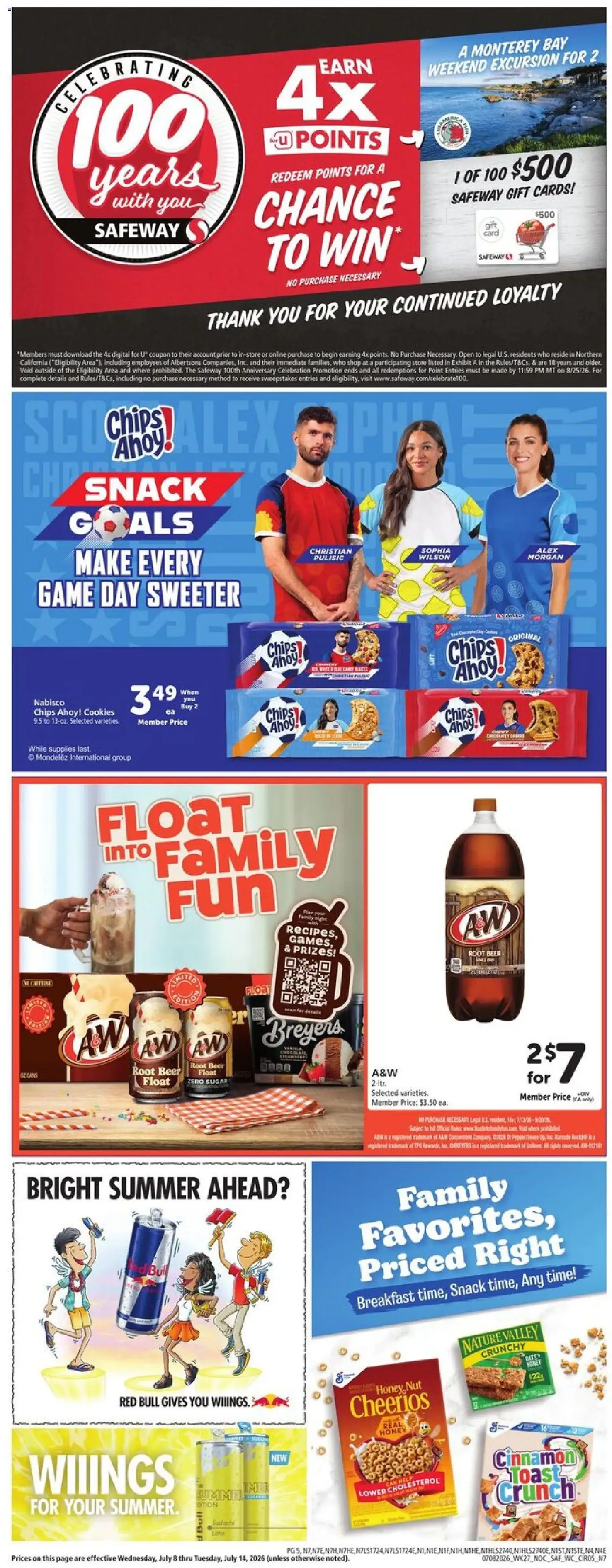 Safeway Weekly Ad - valid flyer from 07/08/2026, page 5 of 10
