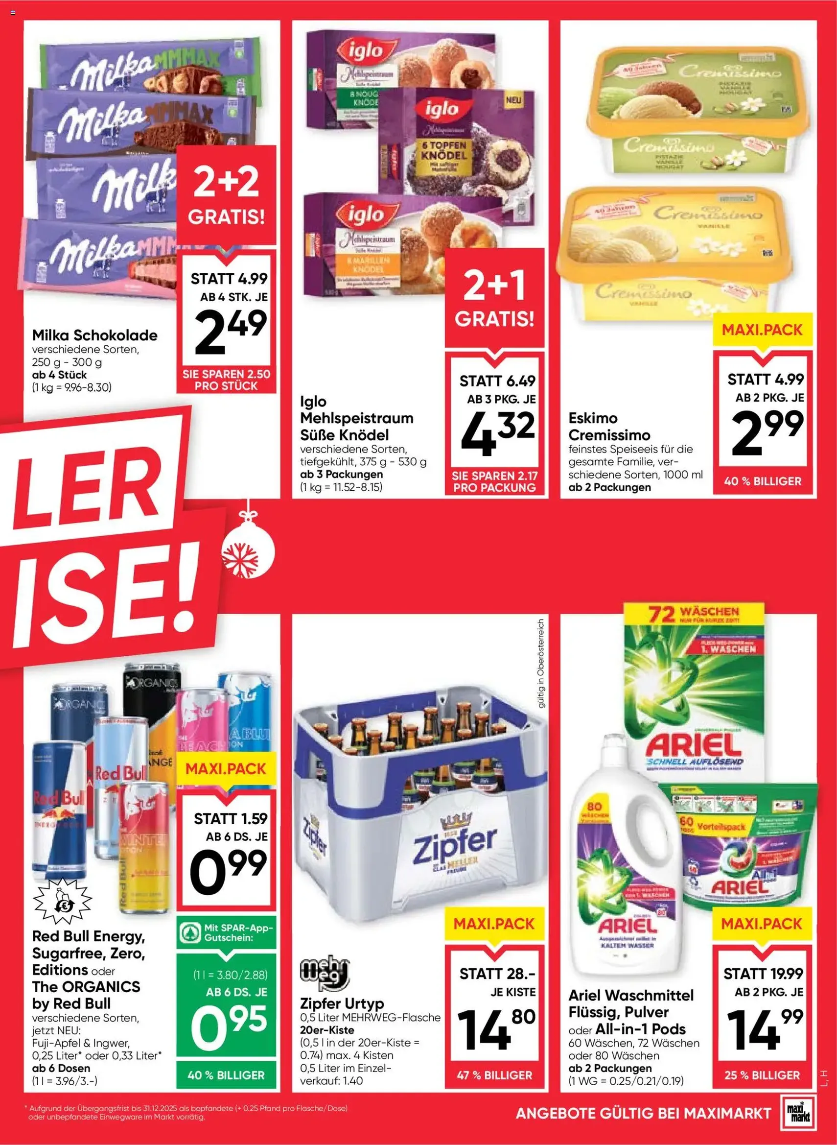 Maximarkt Flugblatt - Gültiger Prospekt ab 18.12.2025, Seite 3 von insgesamt 28
