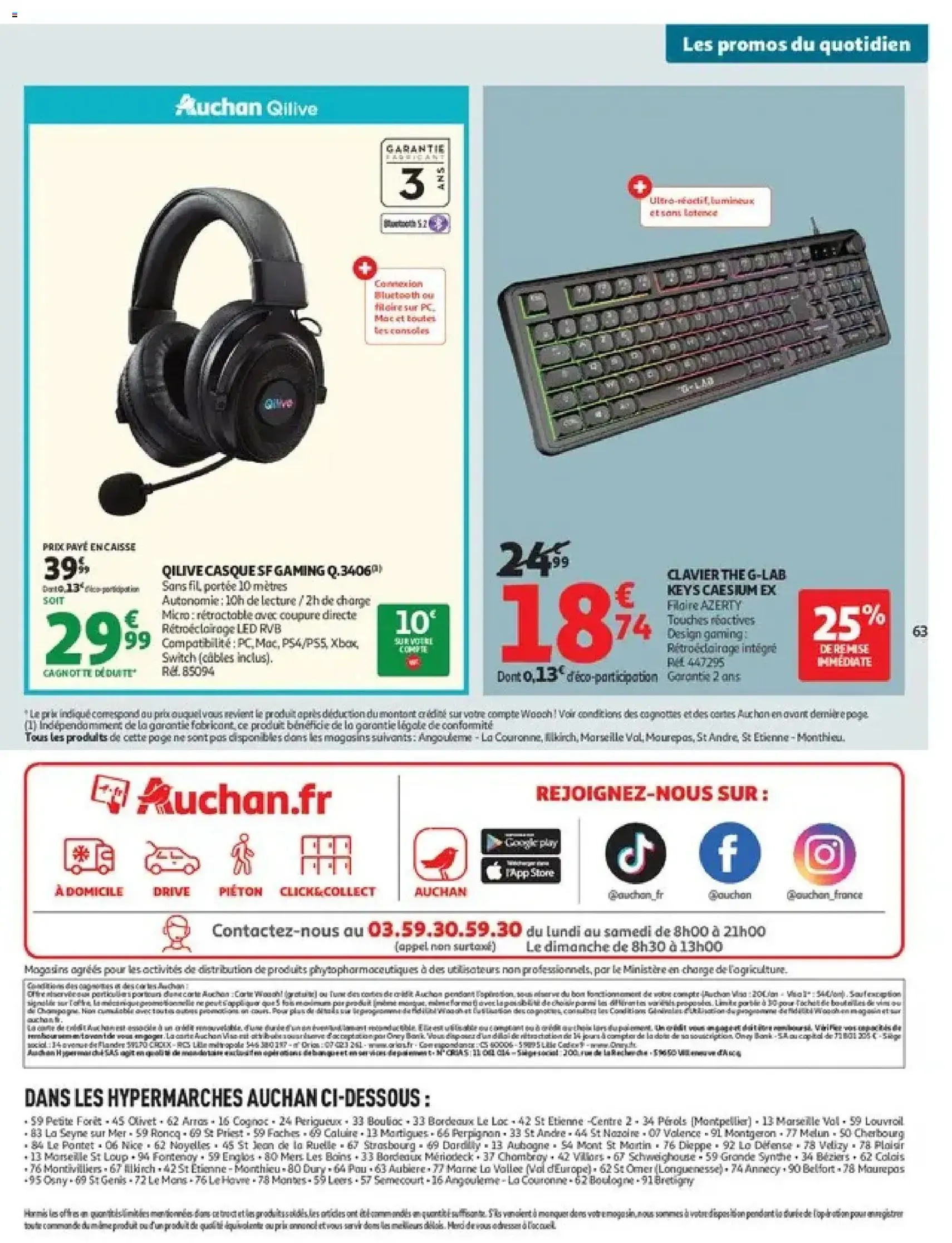 Auchan catalogue - brochure valable à partir du 13/10/2026, page 63 sur 68
