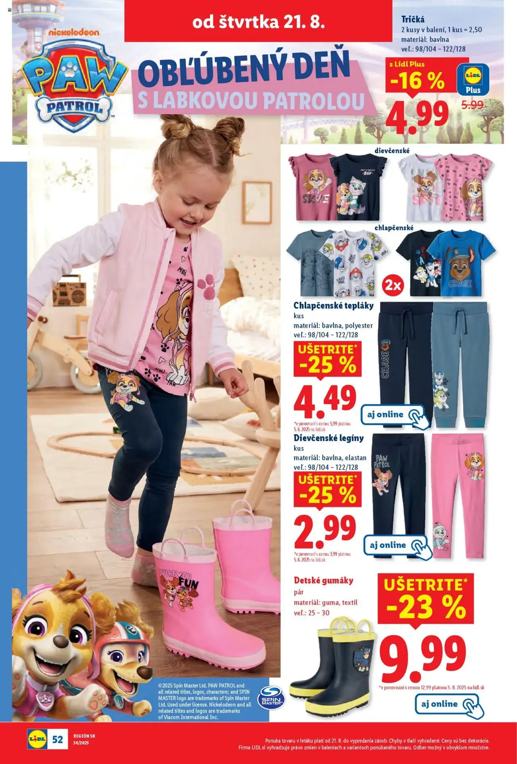 Lidl leták - platný leták od 18.08.2025 strana 84 z 97 Lidl leták - platný leták od 18.08.2025 strana 84 z 97
