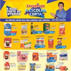 Savegnago - Ofertas da semana - pré-visualização do folheto, válido a partir de 25/09/2025