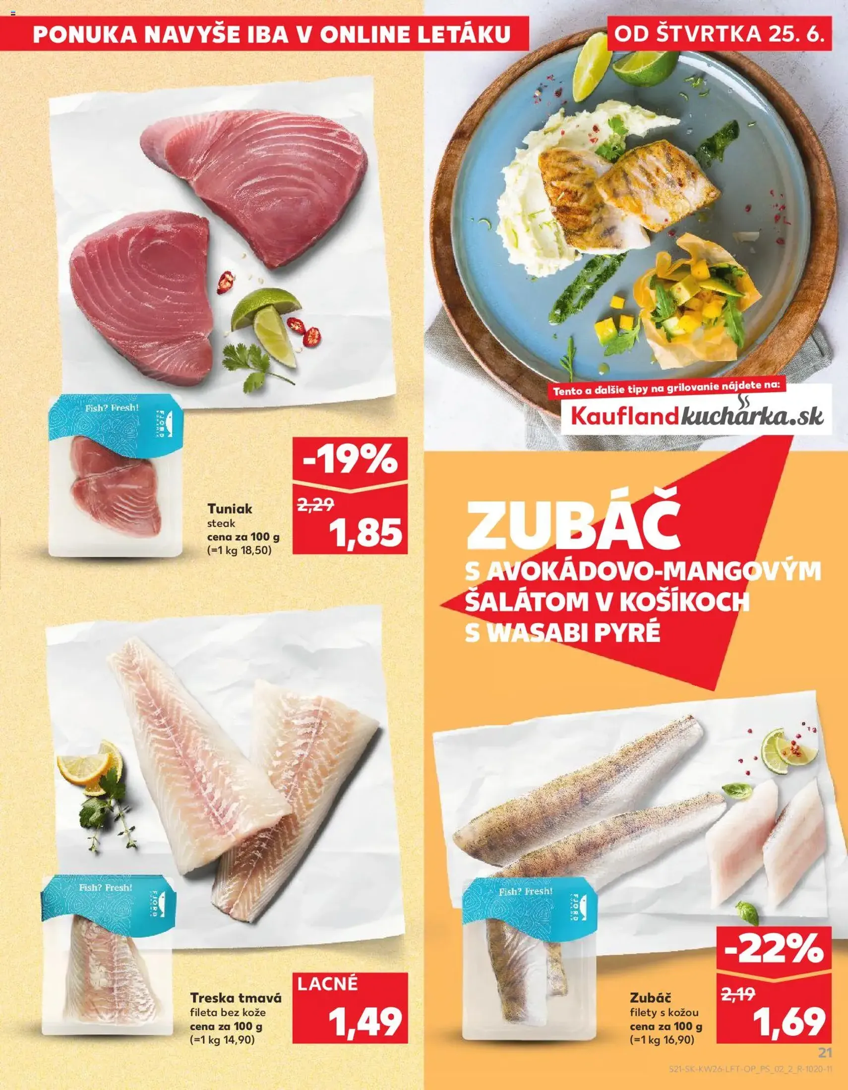 Kaufland leták - platný leták od 25.06.2026 strana 21 z 84
