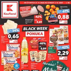 Kaufland - Black Friday - náhľad letáku platný od 27.11.2025