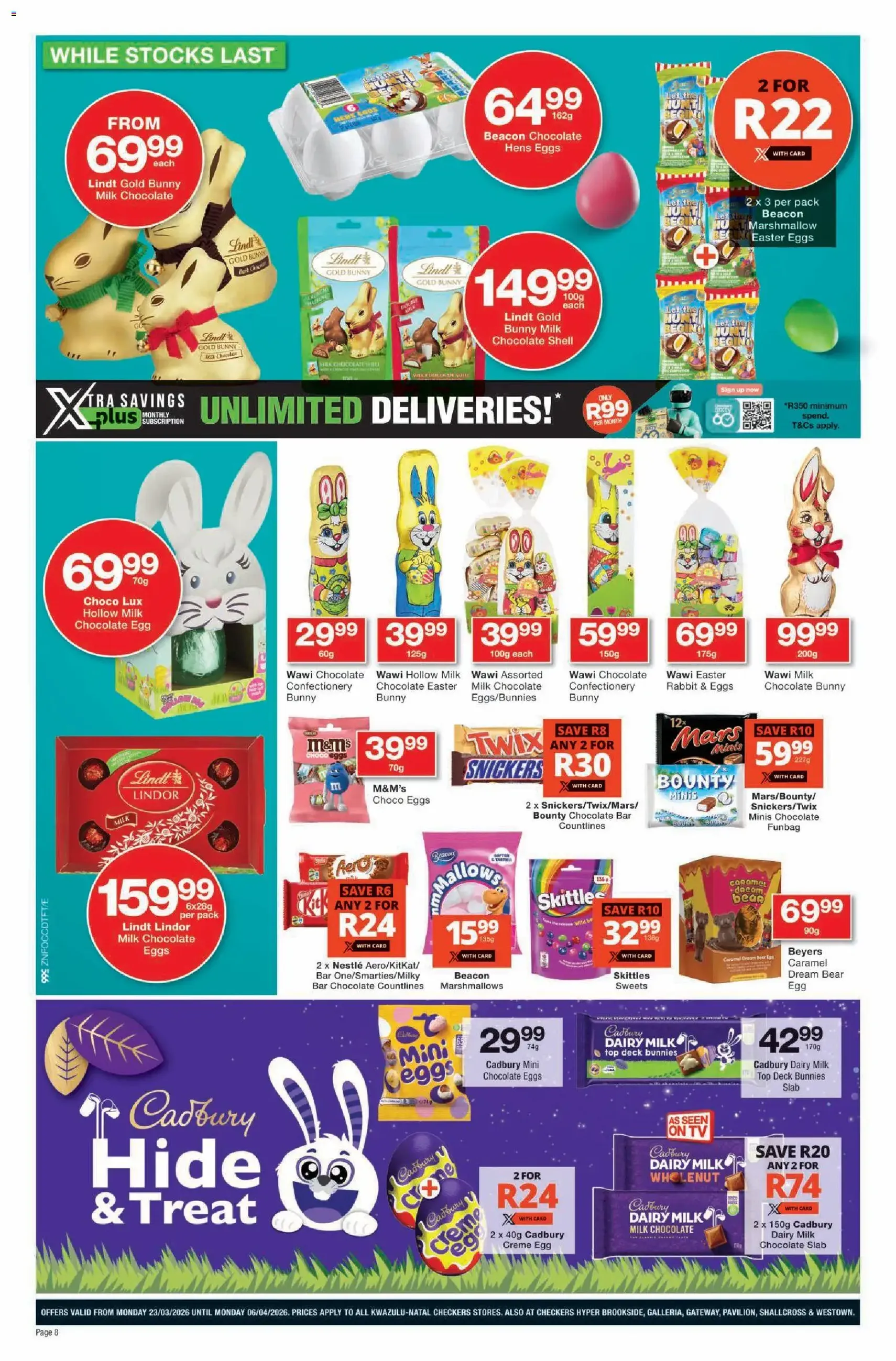Checkers Specials - valid flyer from 23/03/2026, page 8 of 17