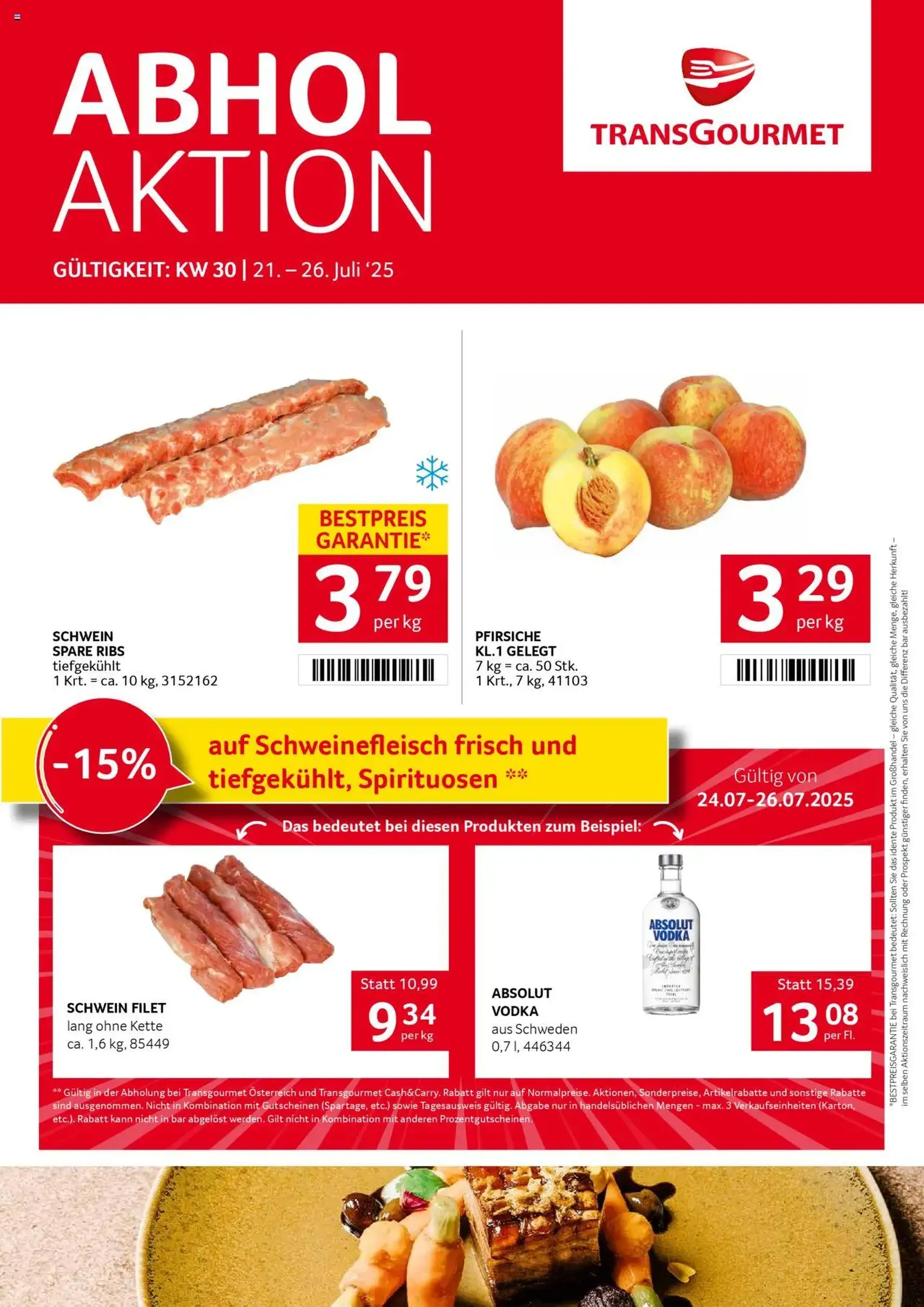 Transgourmet Flugblatt - Gültiger Prospekt ab 20.07.2025, Seite 1 von insgesamt 28 Transgourmet Flugblatt - Gültiger Prospekt ab 20.07.2025, Seite 1 von insgesamt 28