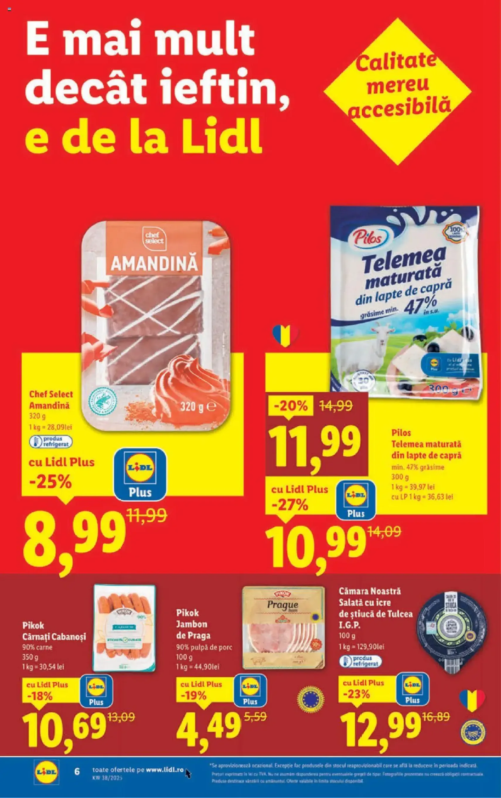 Catalog Lidl - cataloage valabile începând cu 15.09.2025 pagina 6 din 40 Catalog Lidl - cataloage valabile începând cu 15.09.2025 pagina 6 din 40
