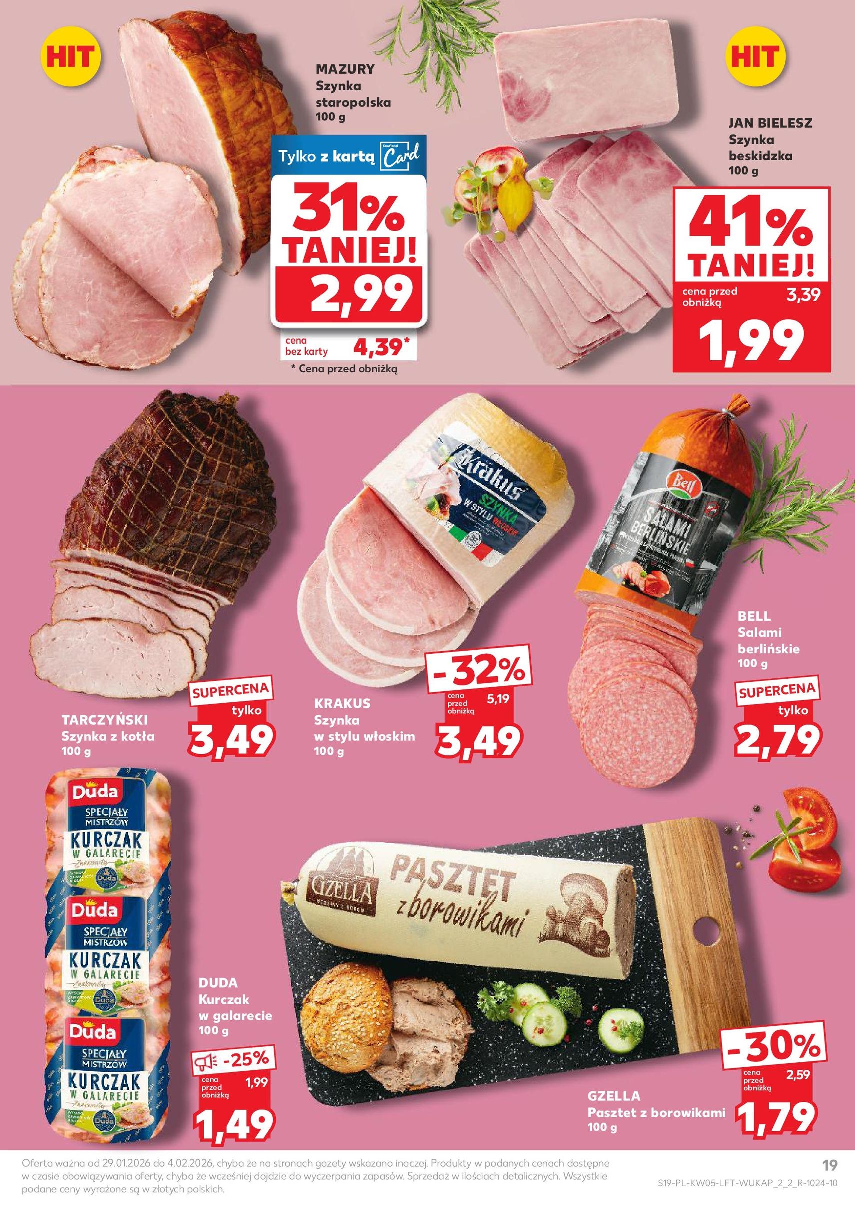 Kaufland gazetka - ważny gazetka od 29.01.2026 strona 19 z 52