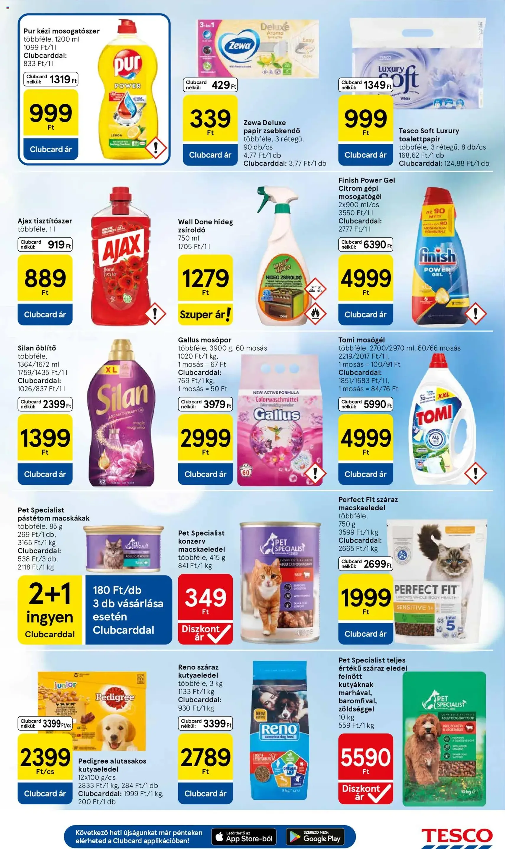 Tesco aktuális akciós újság - 2026.05.28. érvényes szórólap 9 oldal 32 oldalból