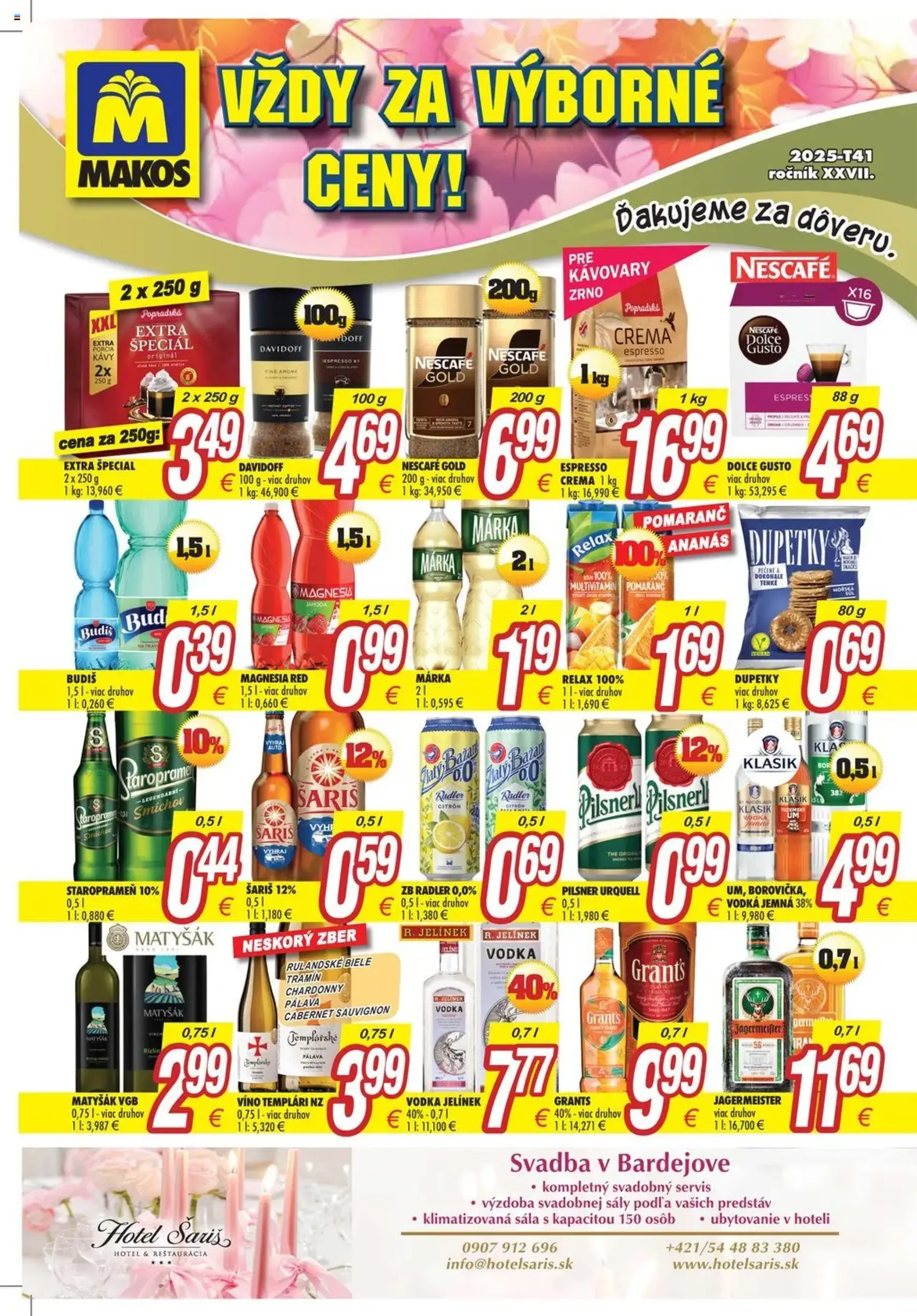 Makos leták - platný leták od 06.10.2025 strana 1 z 4