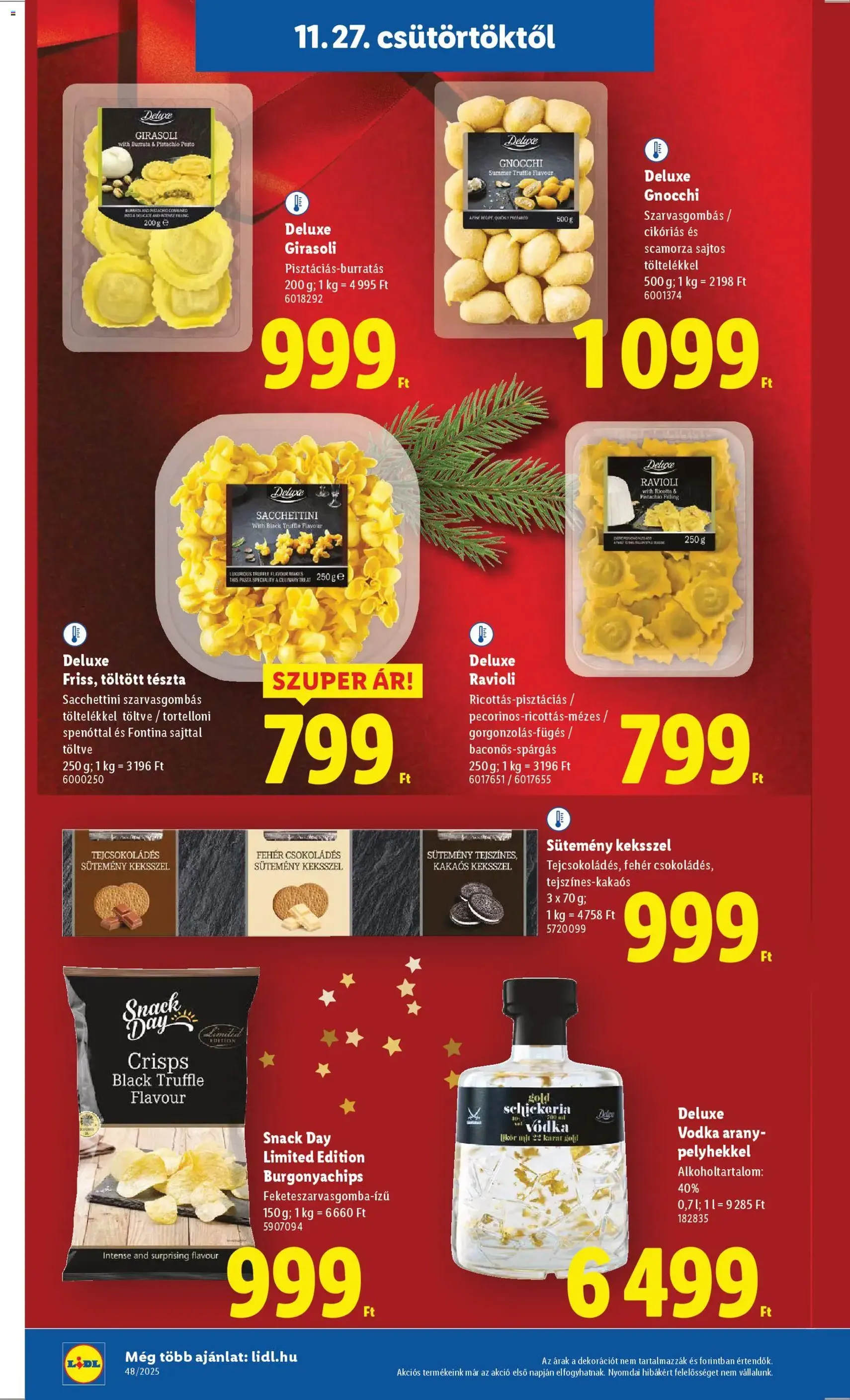 Lidl Akciós újság - 2025.11.27. érvényes szórólap 22 oldal 68 oldalból
