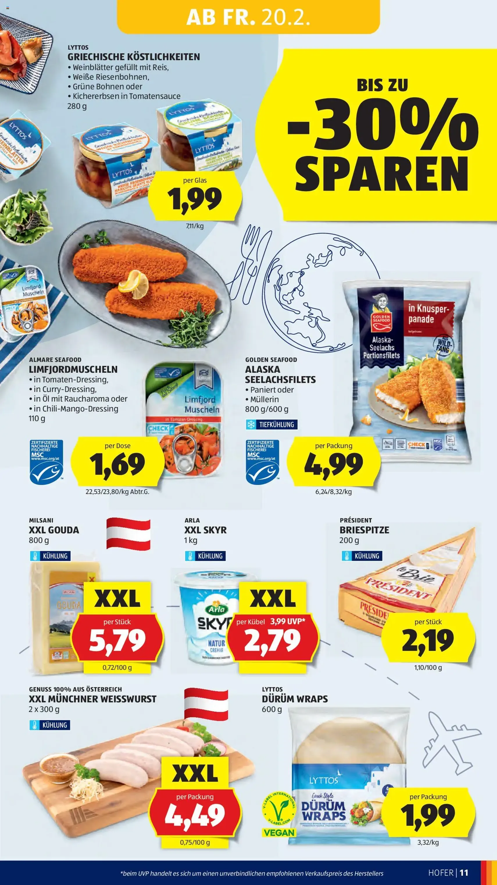 Hofer Flugblatt - Gültiger Prospekt ab 20.02.2026, Seite 13 von insgesamt 37