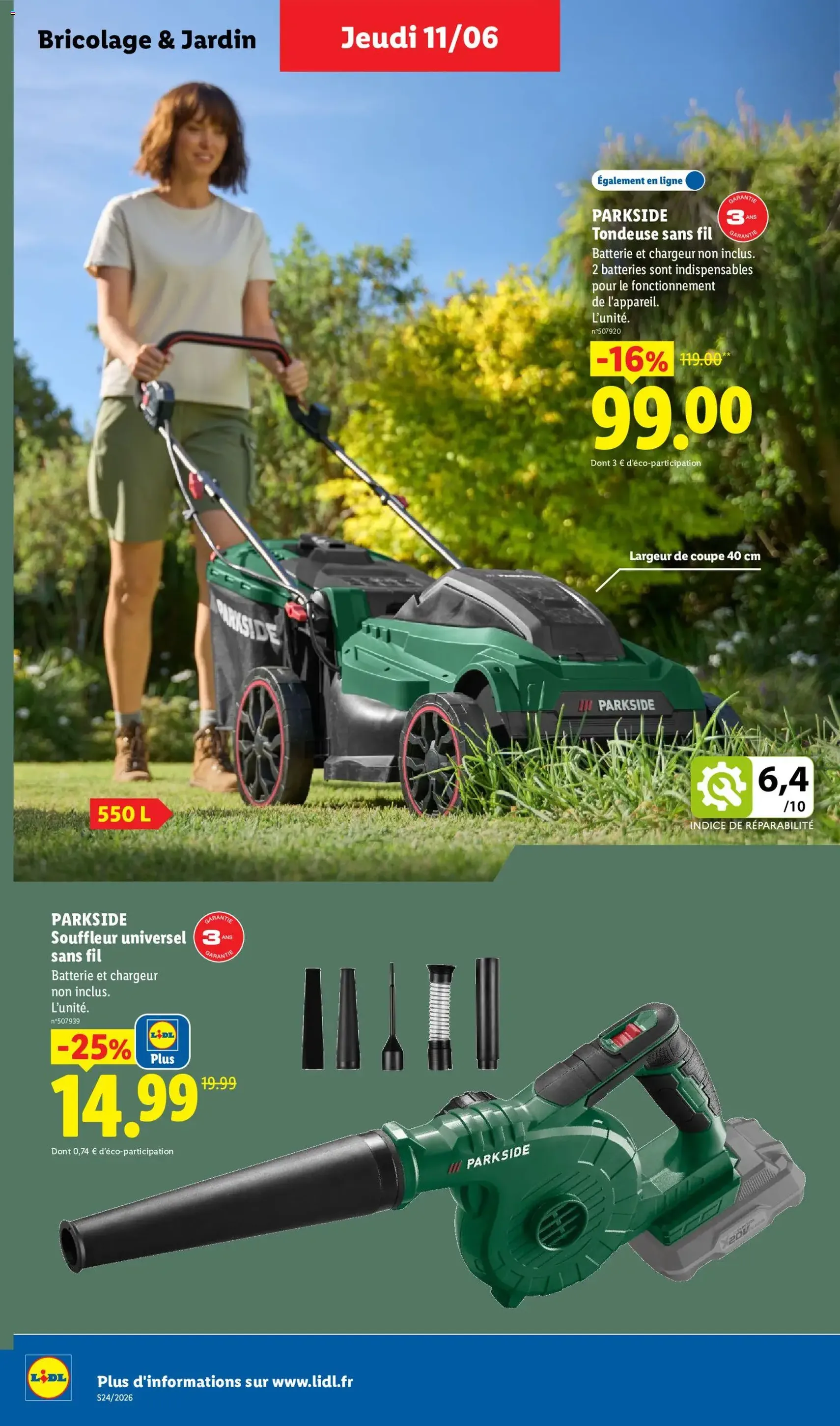 LIDL catalogue - brochure valable à partir du 11/06/2026, page 36 sur 67