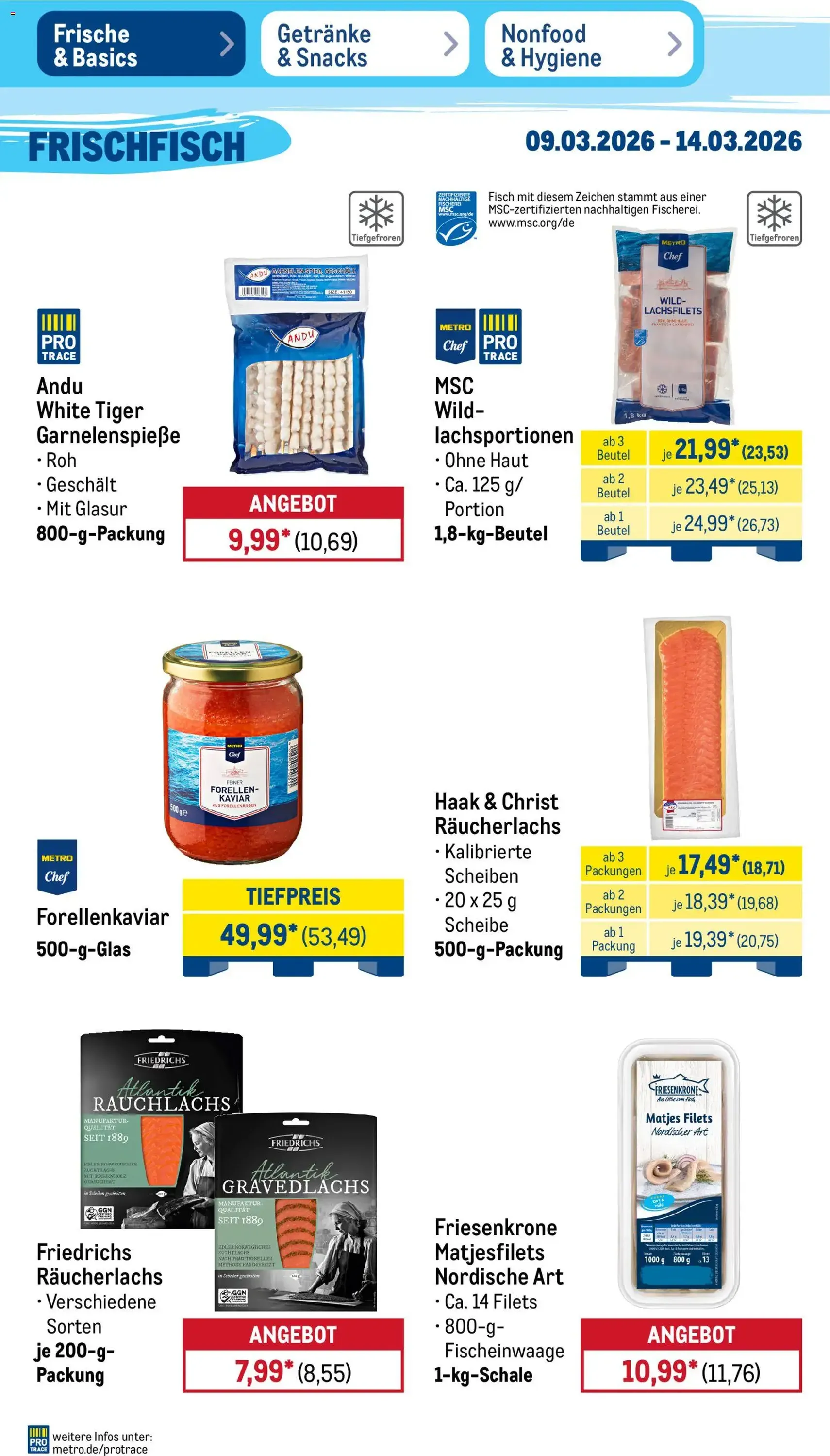 Metro Prospekt - Gültiger Prospekt ab 09.03.2026, Seite 10 von insgesamt 55