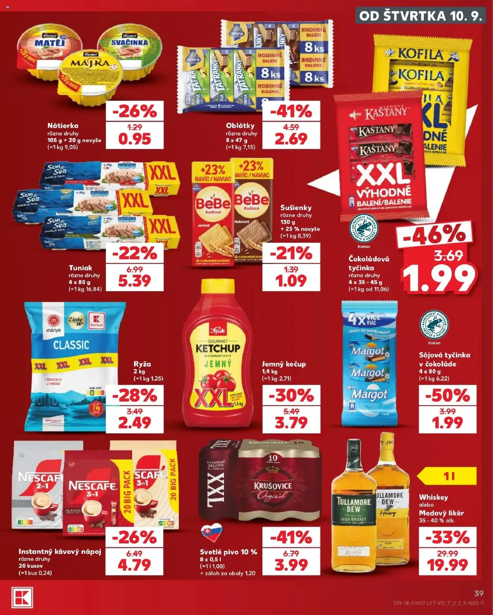Kaufland leták - platný leták od 10.09.2026 strana 39 z 84