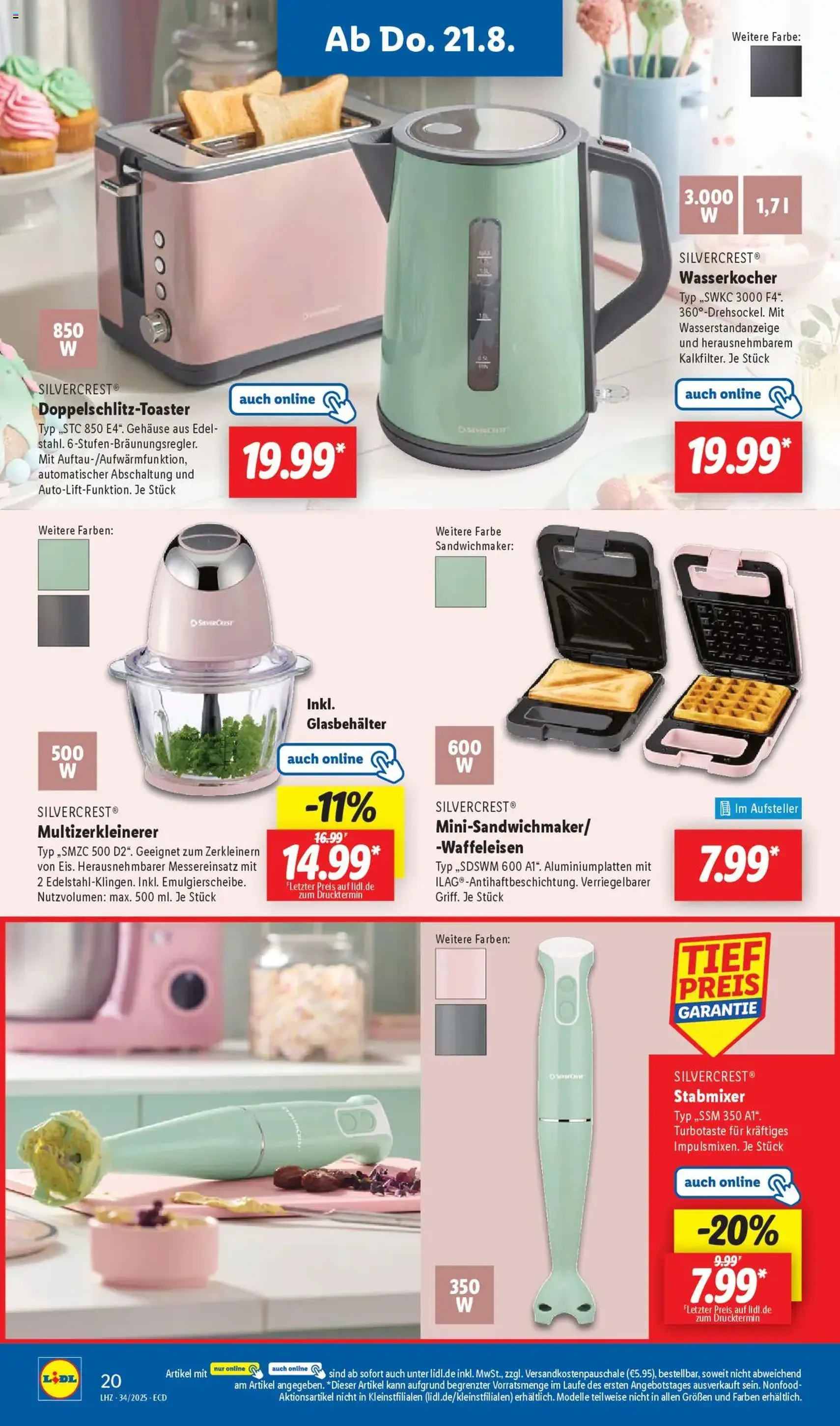 Lidl Prospekt - Gültiger Prospekt ab 18.08.2025, Seite 34 von insgesamt 69