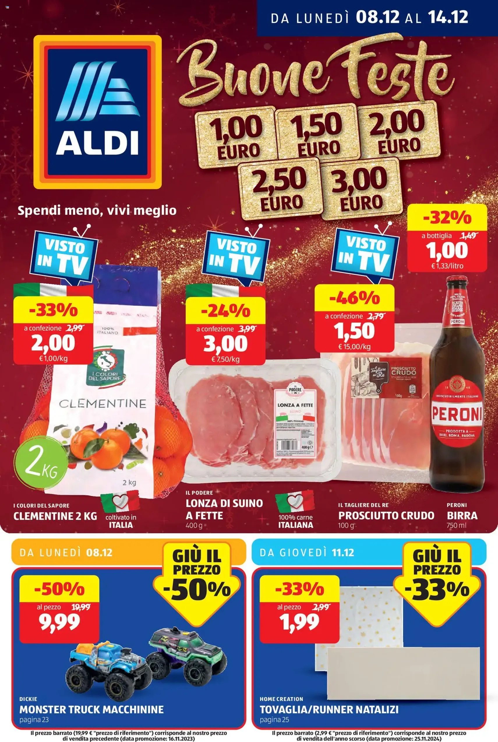 Volantino Aldi - volantino valido dal 08/12/2025 pagina 1 di 32