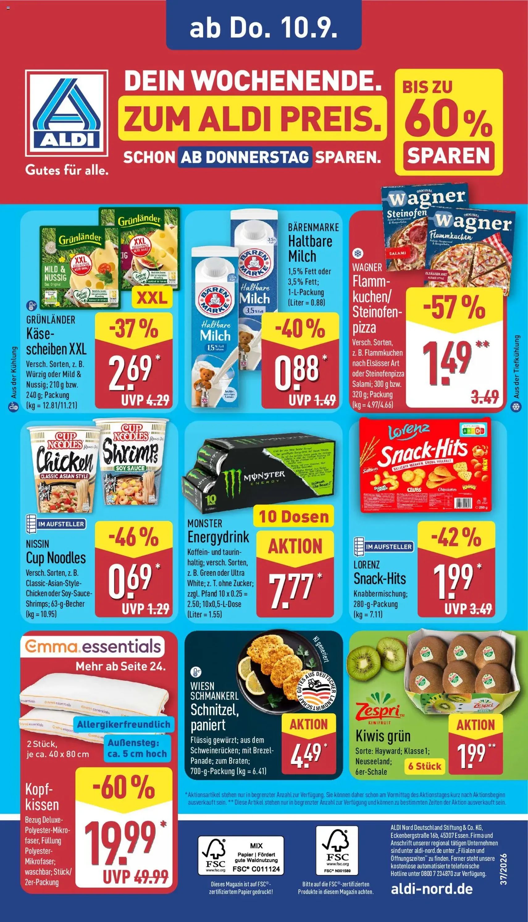 Aldi Prospekt - Gültiger Prospekt ab 07.09.2026, Seite 32 von insgesamt 40