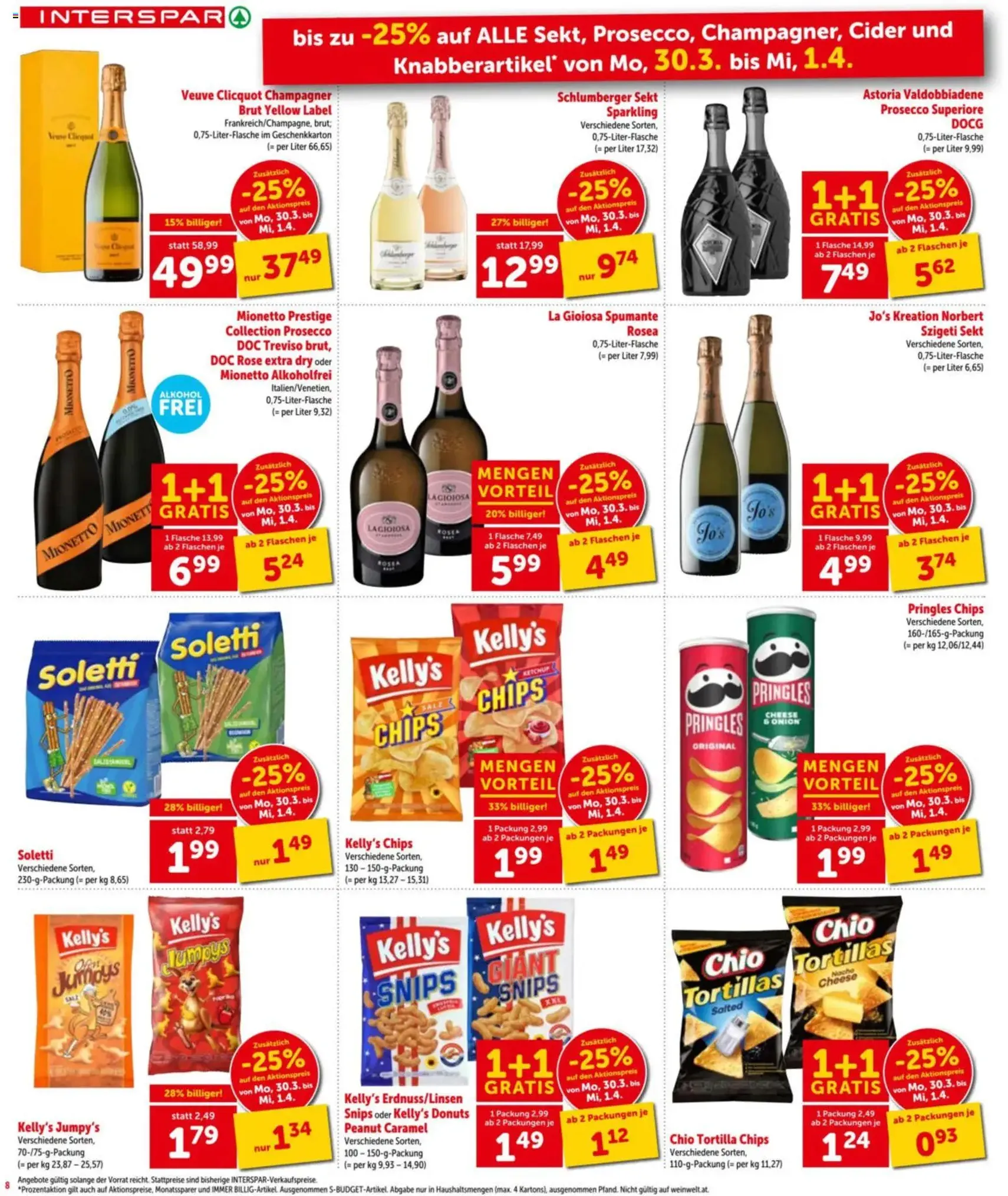 Interspar - Flugblatt - Gültiger Prospekt ab 31.03.2026, Seite 8 von insgesamt 20