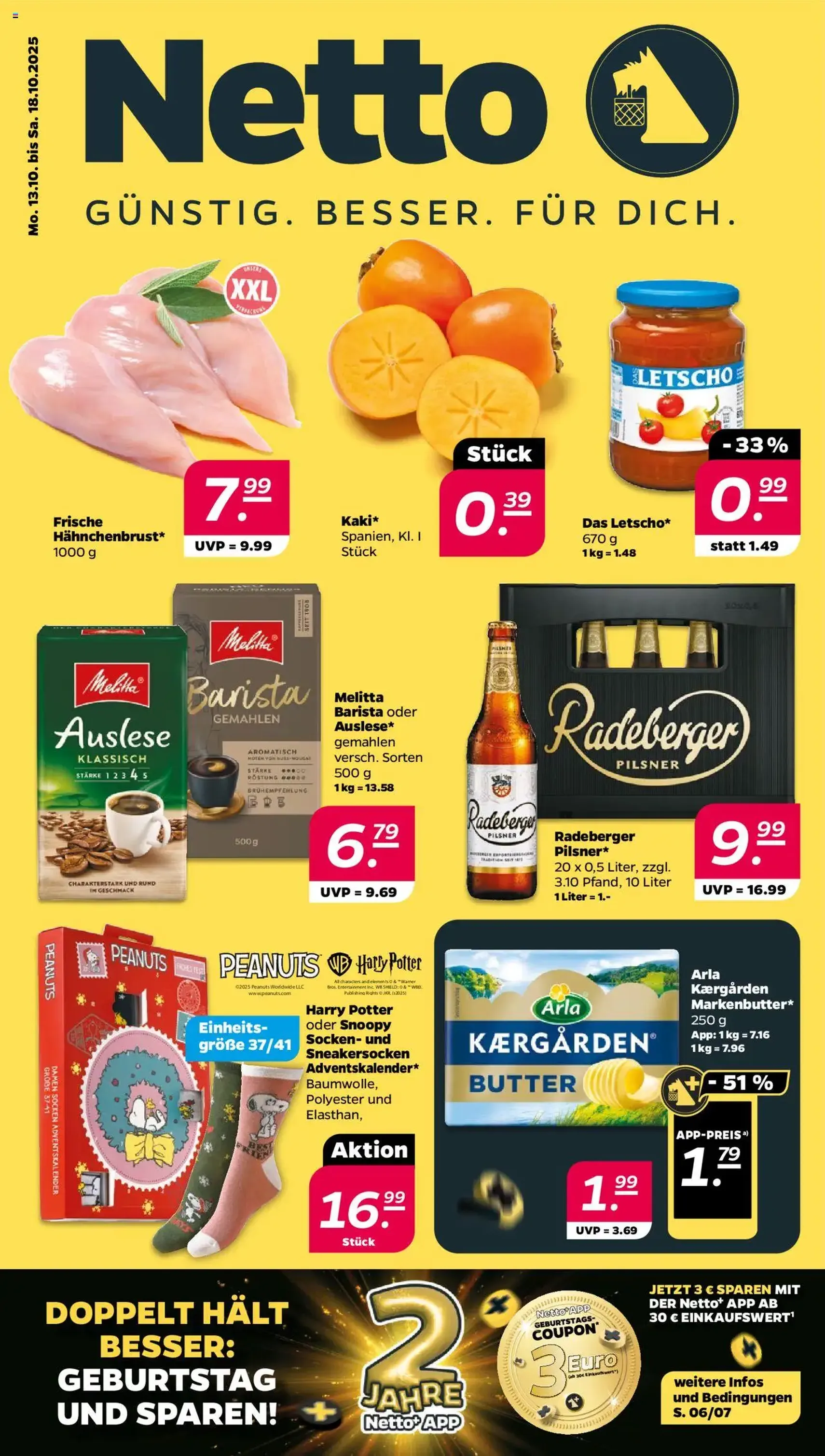 Netto Prospekt - Gültiger Prospekt ab 13.10.2025, Seite 1 von insgesamt 35