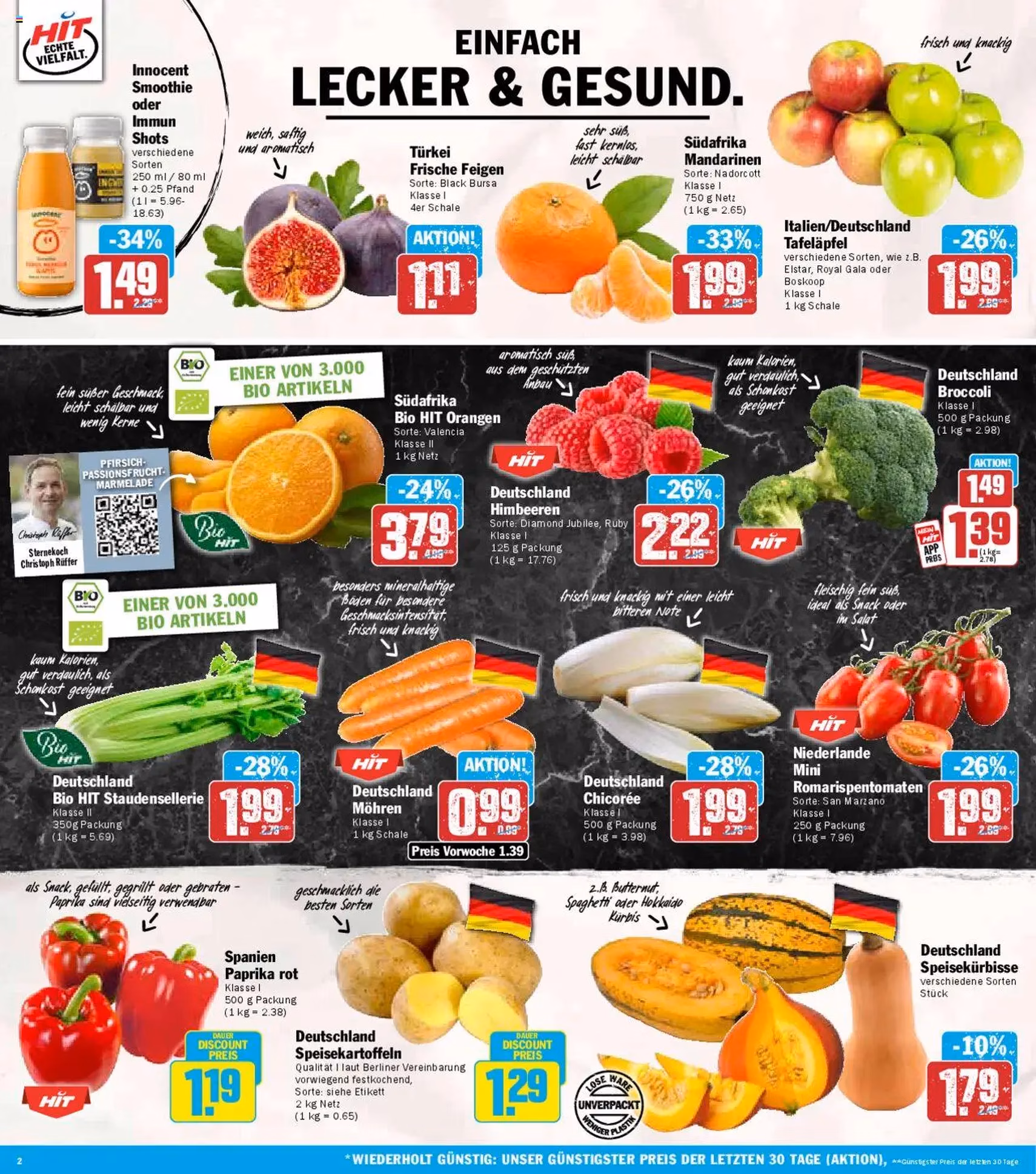 HIT Prospekt - Gültiger Prospekt ab 22.09.2025, Seite 2 von insgesamt 18