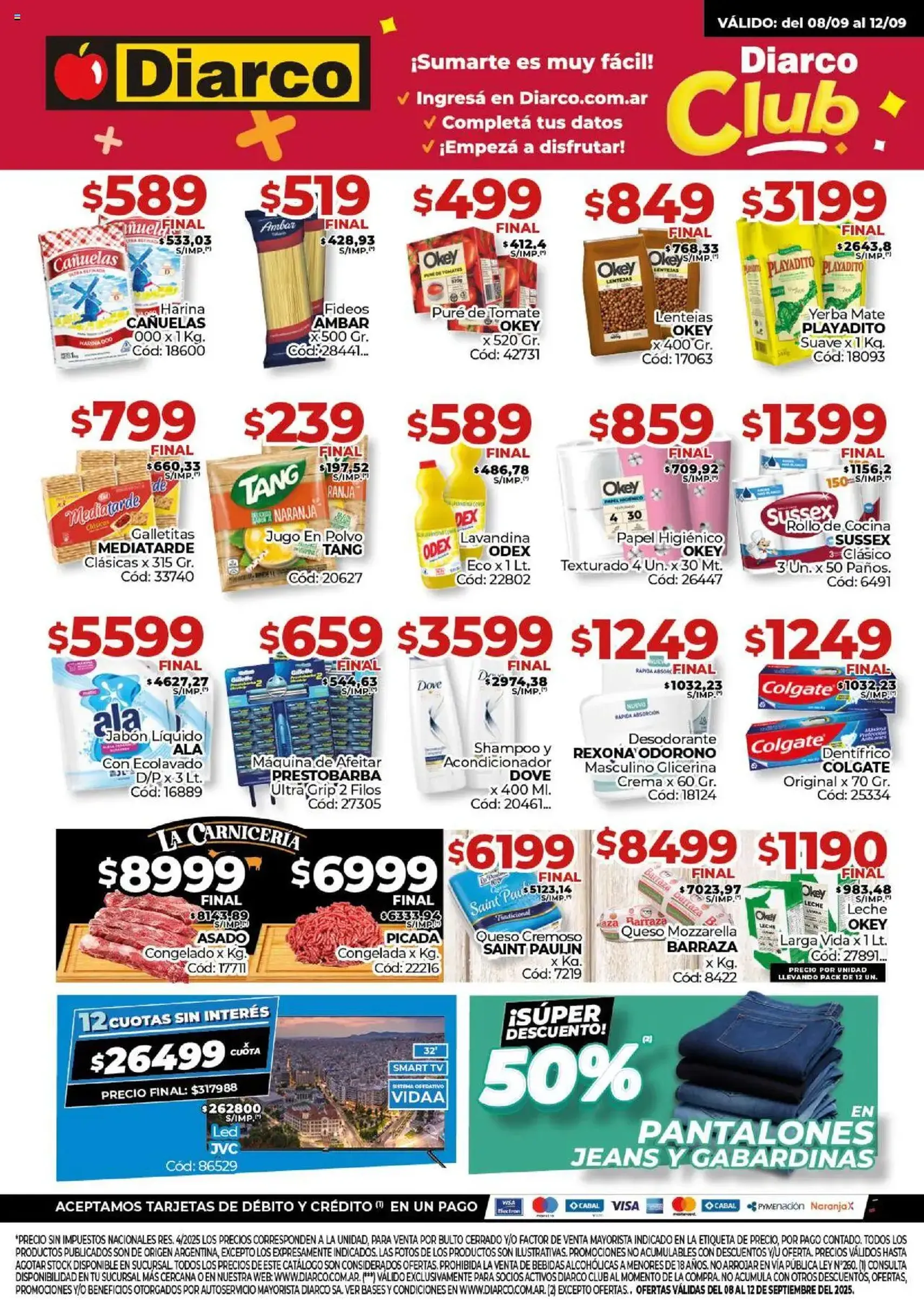 Diarco ofertas - folleto válido desde 08/09/2025 página 1 de 23