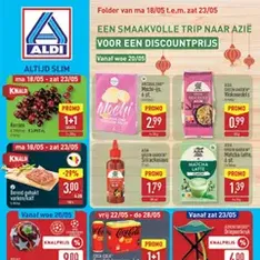 Aldi folder week 21 - voorvertoning van de folder geldig vanaf 18/05/2026