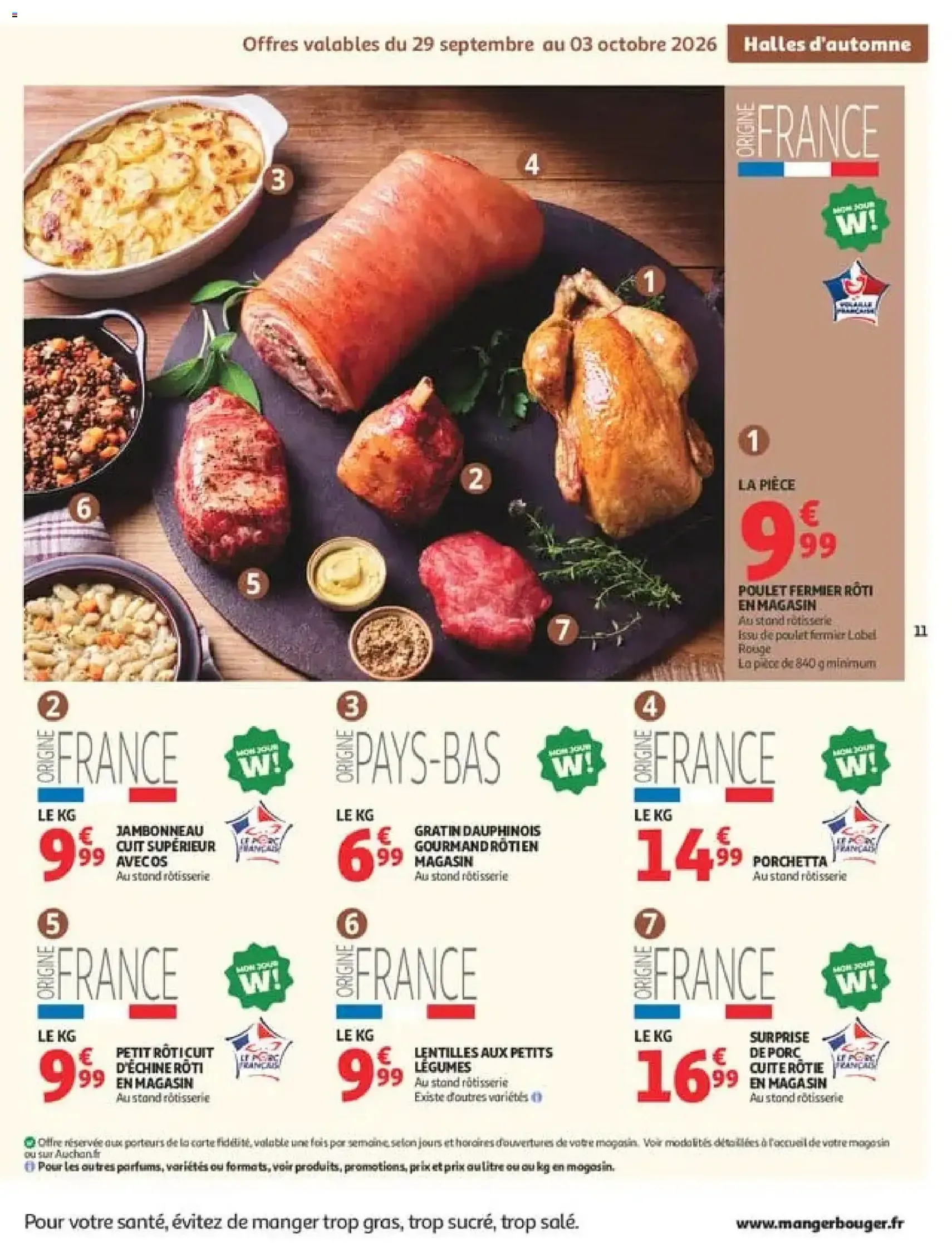 Auchan catalogue - brochure valable à partir du 29/09/2026, page 13 sur 60