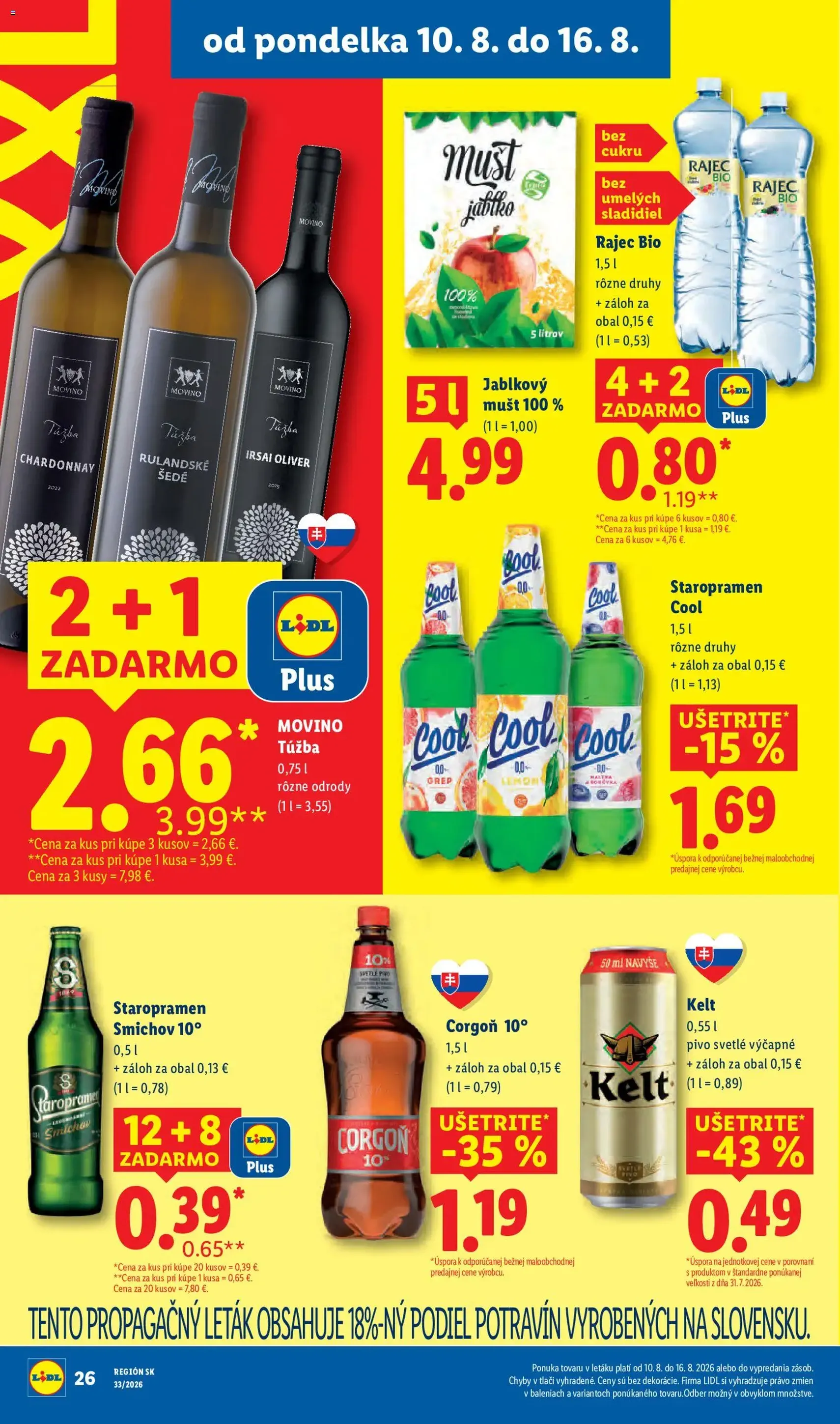 Lidl leták - platný leták od 10.08.2026 strana 32 z 97