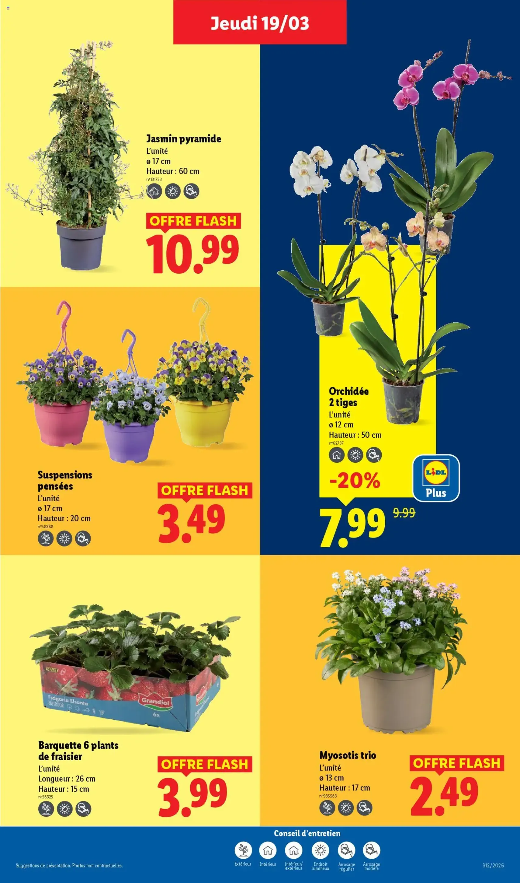 LIDL catalogue semaine 12 - brochure valable à partir du 19/03/2026, page 27 sur 59