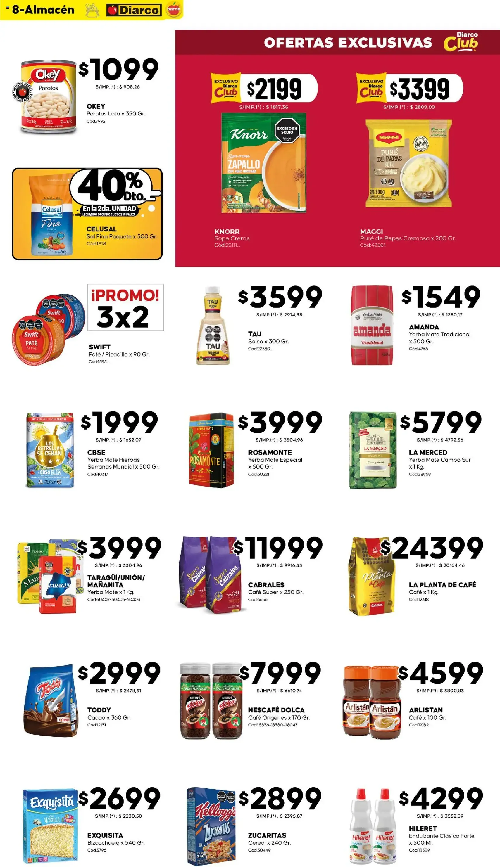 Diarco ofertas - folleto válido desde 13/07/2026 página 8 de 11