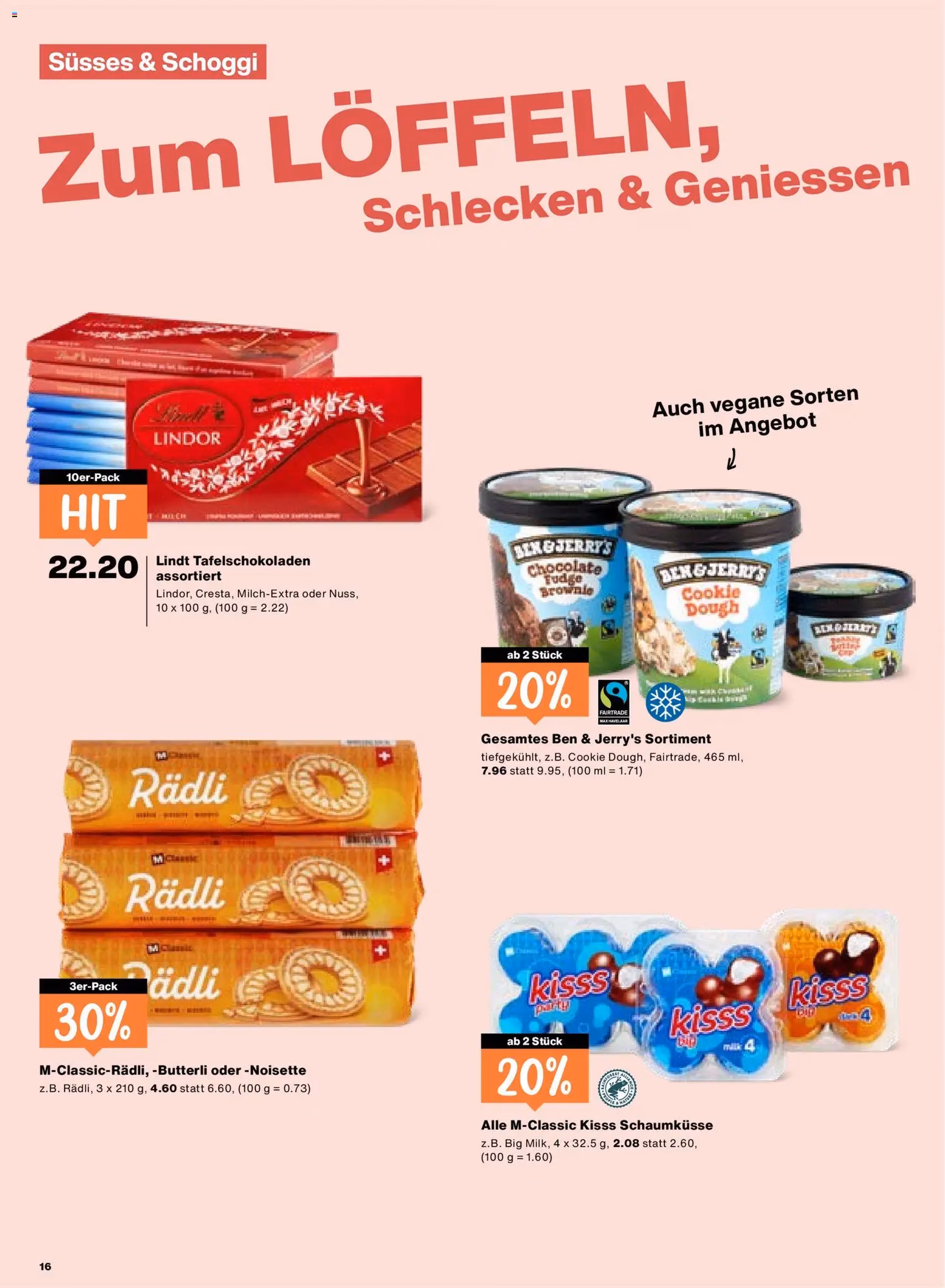 Migros aktionen - Gültiger Prospekt ab 09.04.2026, Seite 16 von insgesamt 24
