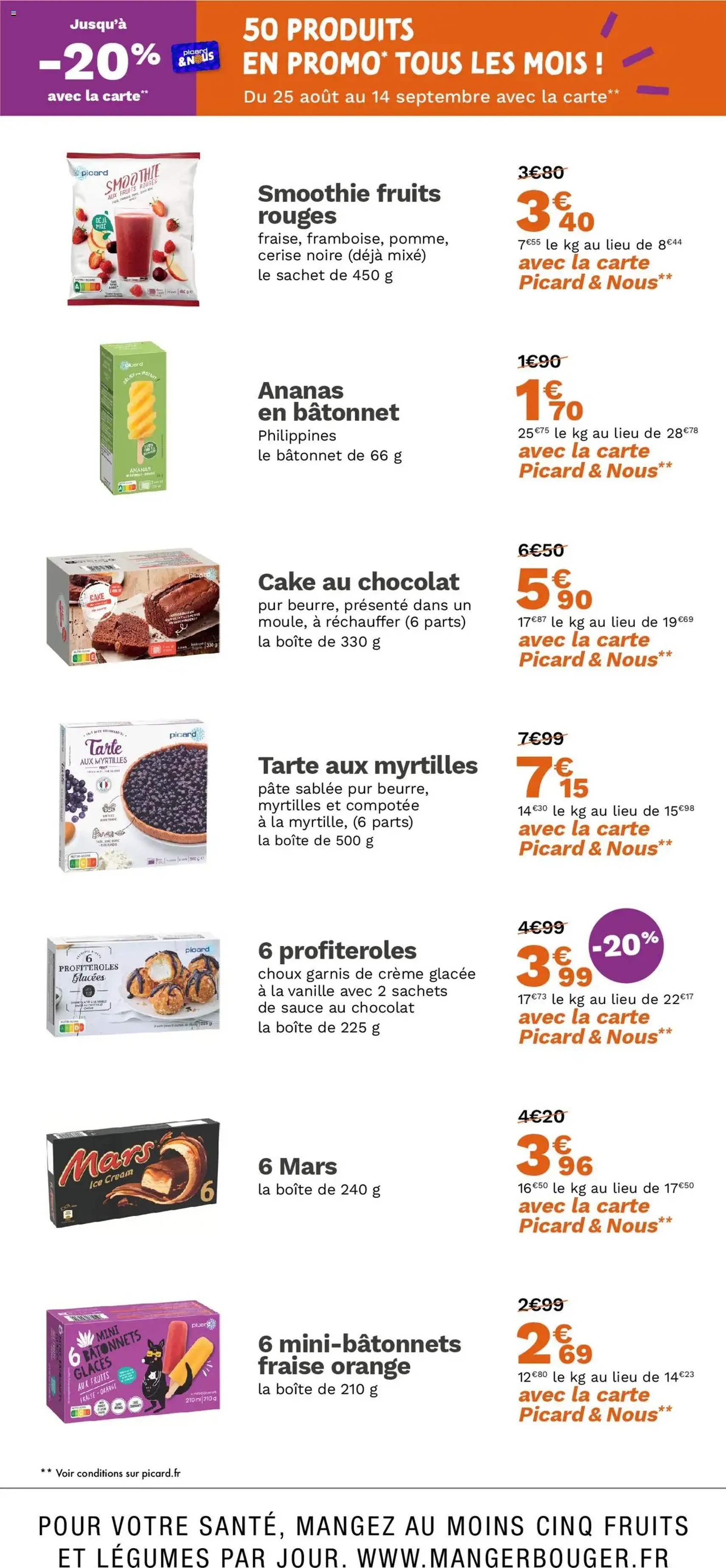 Picard catalogue - brochure valable à partir du 24/08/2025, page 13 sur 15 Picard catalogue - brochure valable à partir du 24/08/2025, page 13 sur 15