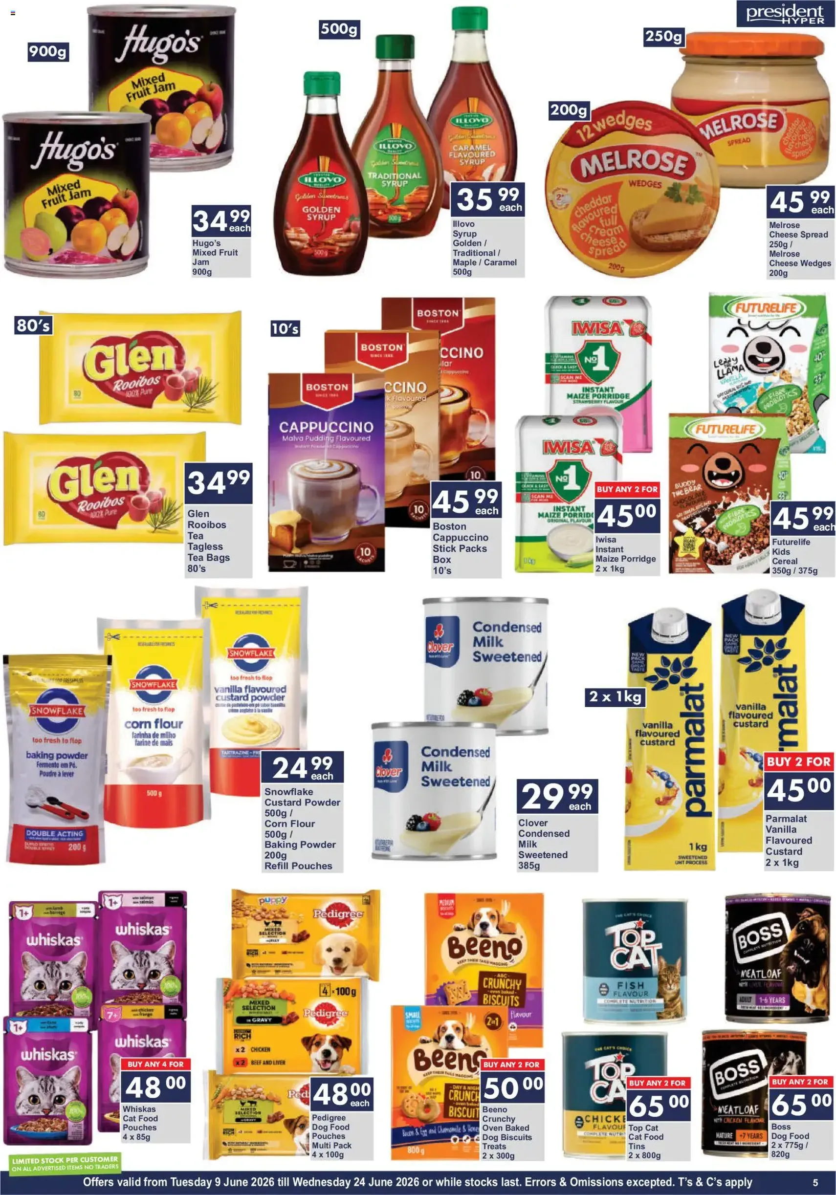 President Hyper Specials - valid flyer from 09/06/2026, page 5 of 9
