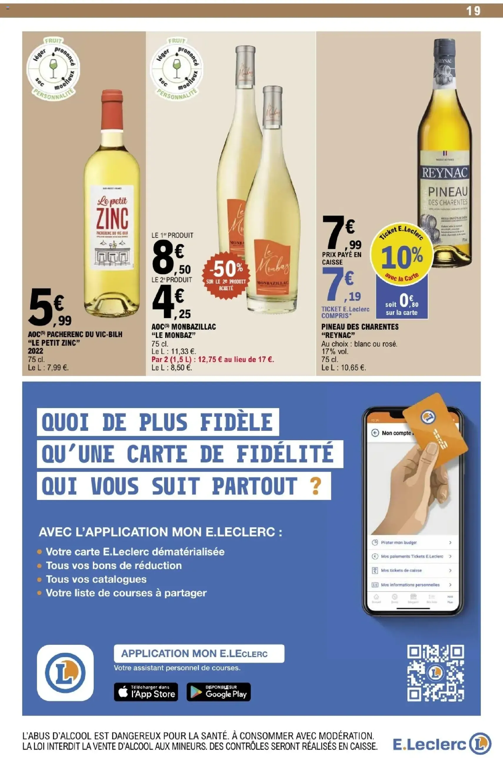 E.Leclerc catalogue semaine 49 - brochure valable à partir du 02/12/2025, page 19 sur 80