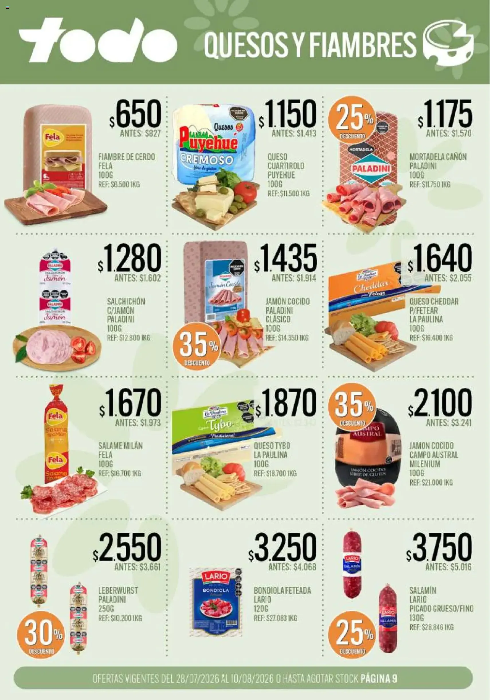 Supermercados TODO Ofertas - folleto válido desde 28/07/2026 página 9 de 24
