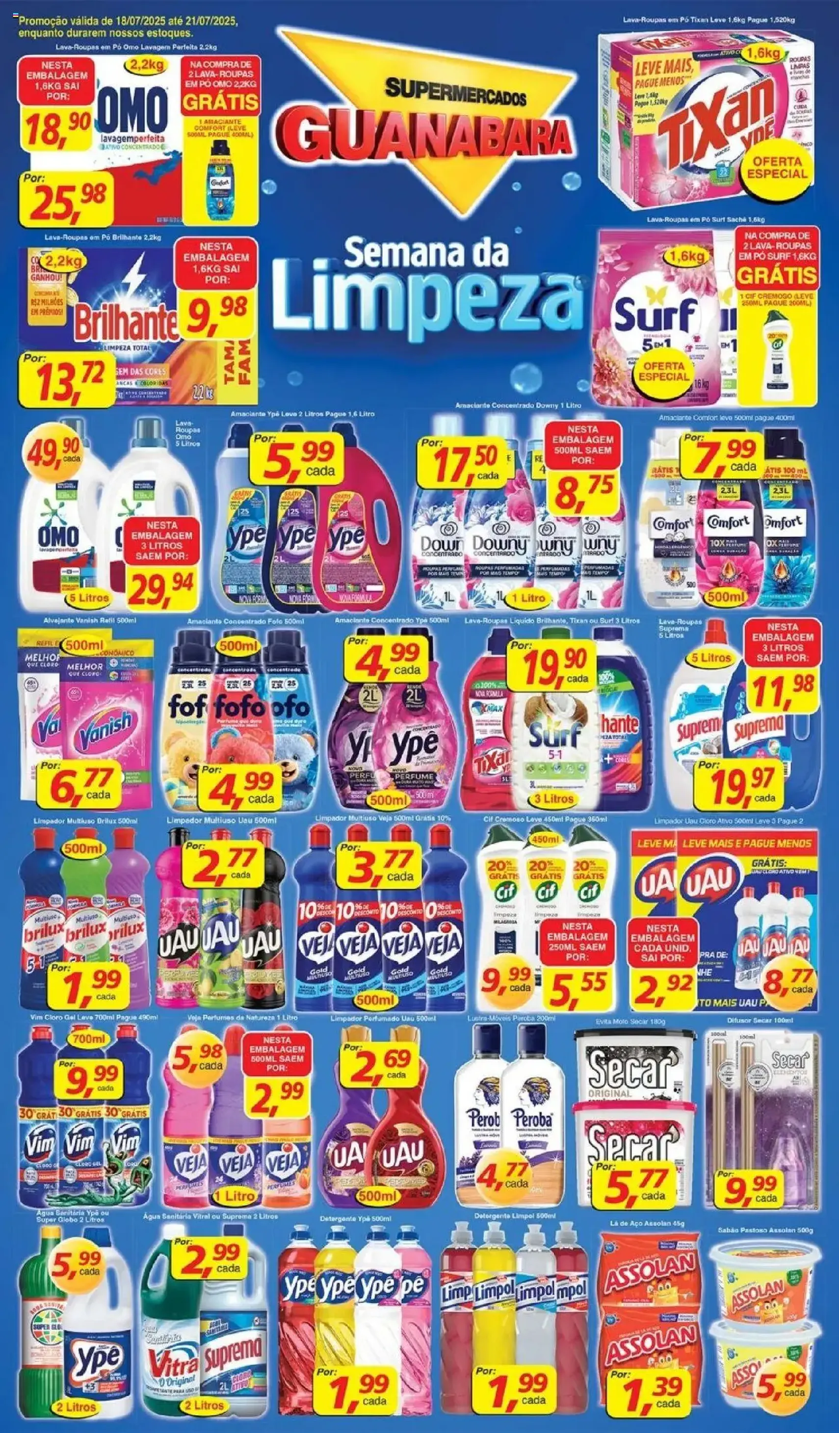 Encarte Guanabara - folheto válido a partir de 18/07/2025 página 1 de 12