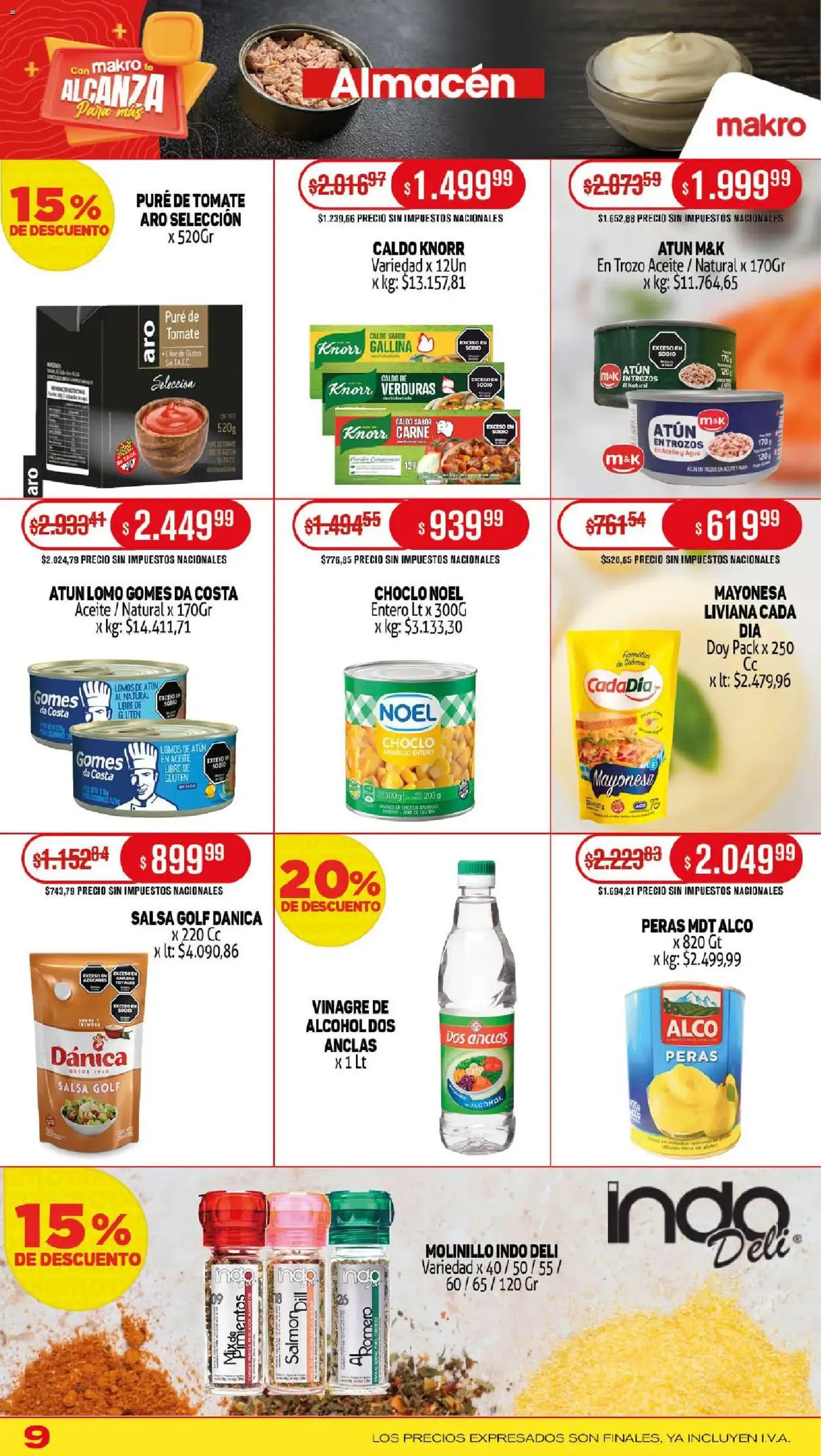 Makro ofertas - folleto válido desde 06/11/2025 página 9 de 22