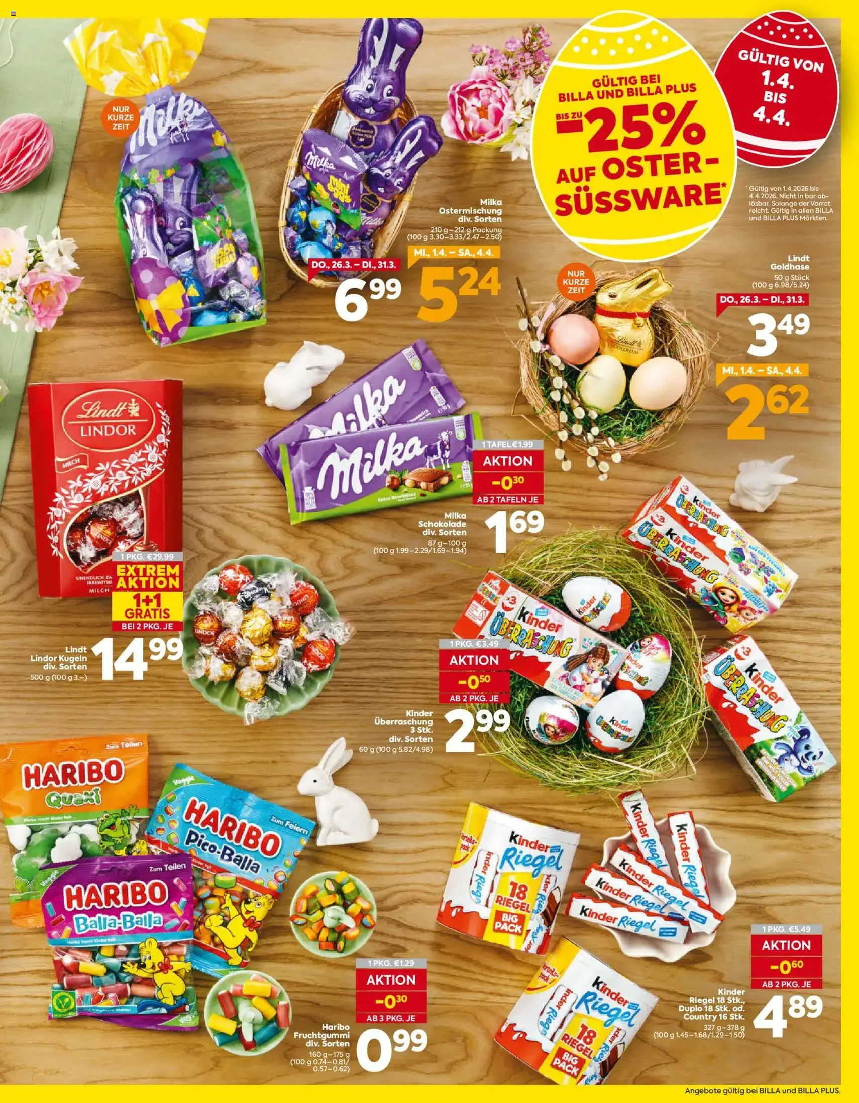Billa - Flugblatt - Gültiger Prospekt ab 26.03.2026, Seite 15 von insgesamt 20