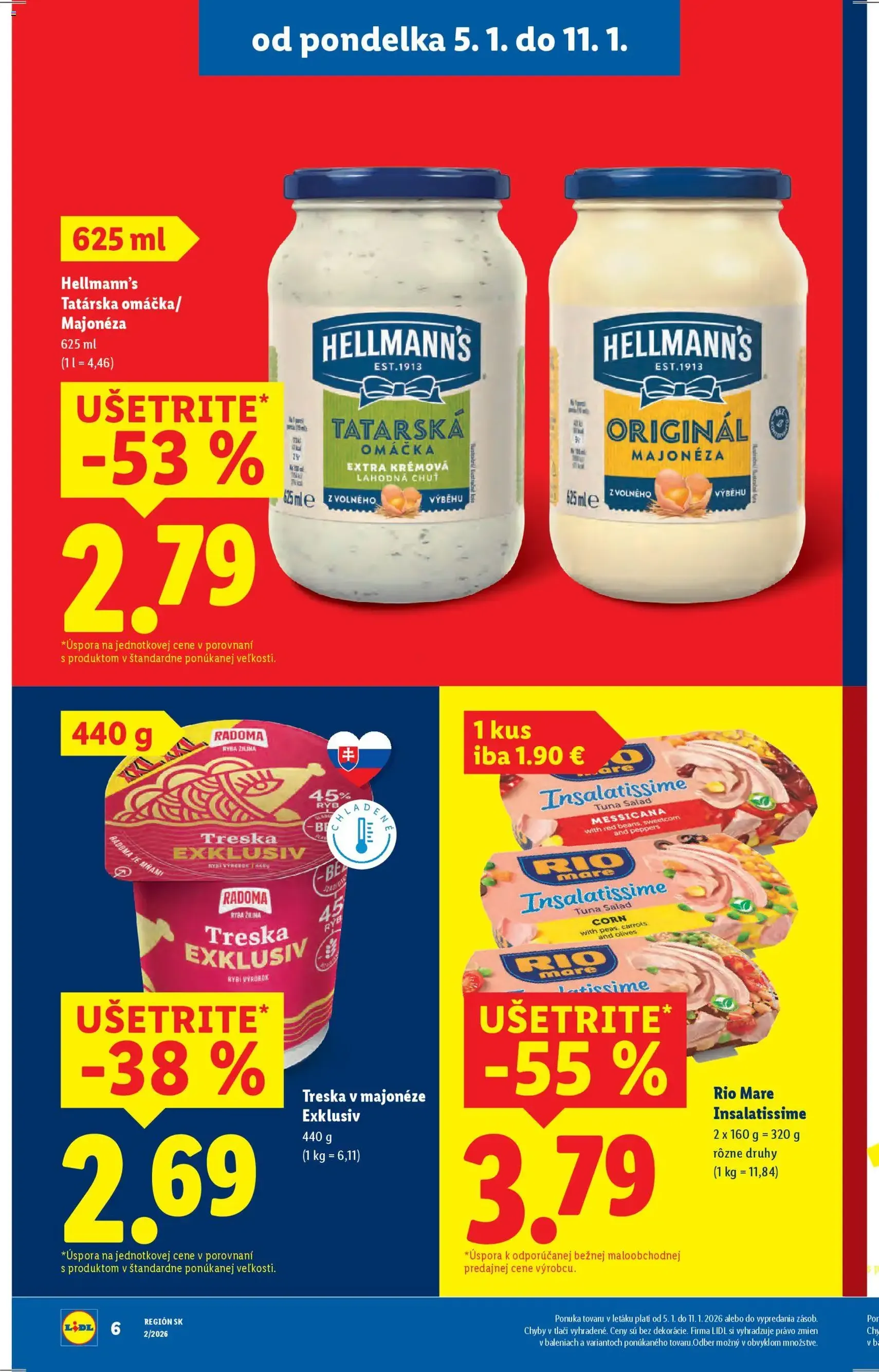 Lidl leták - platný leták od 05.01.2026 strana 6 z 87