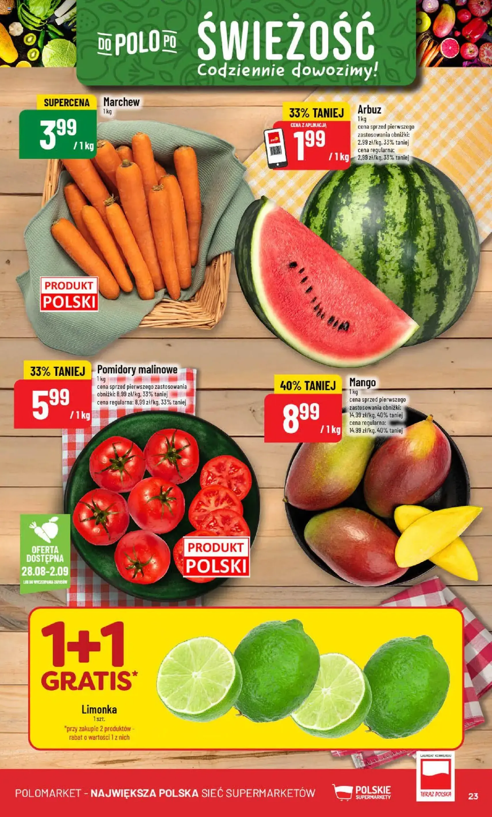 POLOmarket Gazetka - ważny gazetka od 27.08.2025 strona 23 z 78 POLOmarket Gazetka - ważny gazetka od 27.08.2025 strona 23 z 78