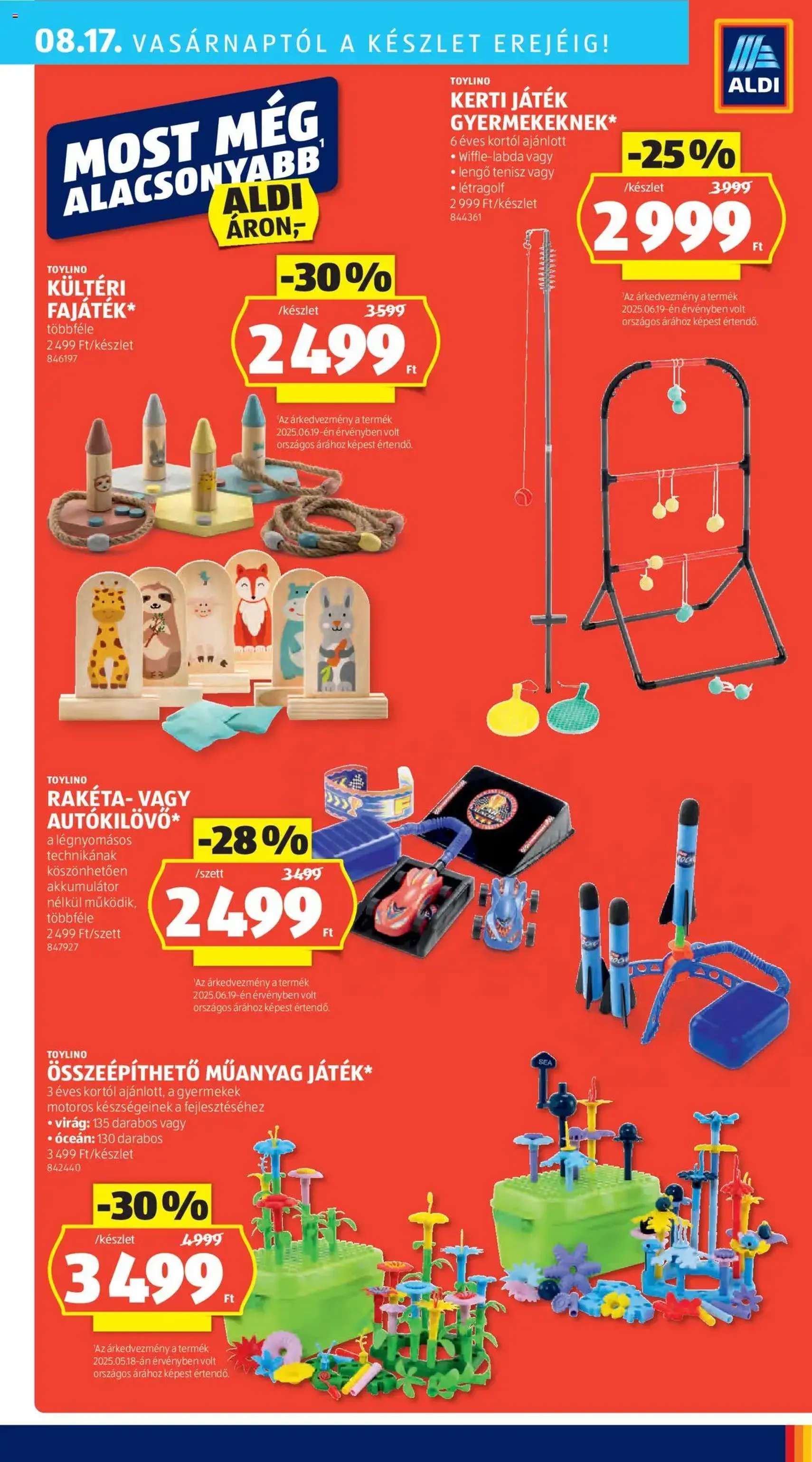 Aldi Akciós újság - 2025.08.14. érvényes szórólap 43 oldal 52 oldalból Aldi Akciós újság - 2025.08.14. érvényes szórólap 43 oldal 52 oldalból