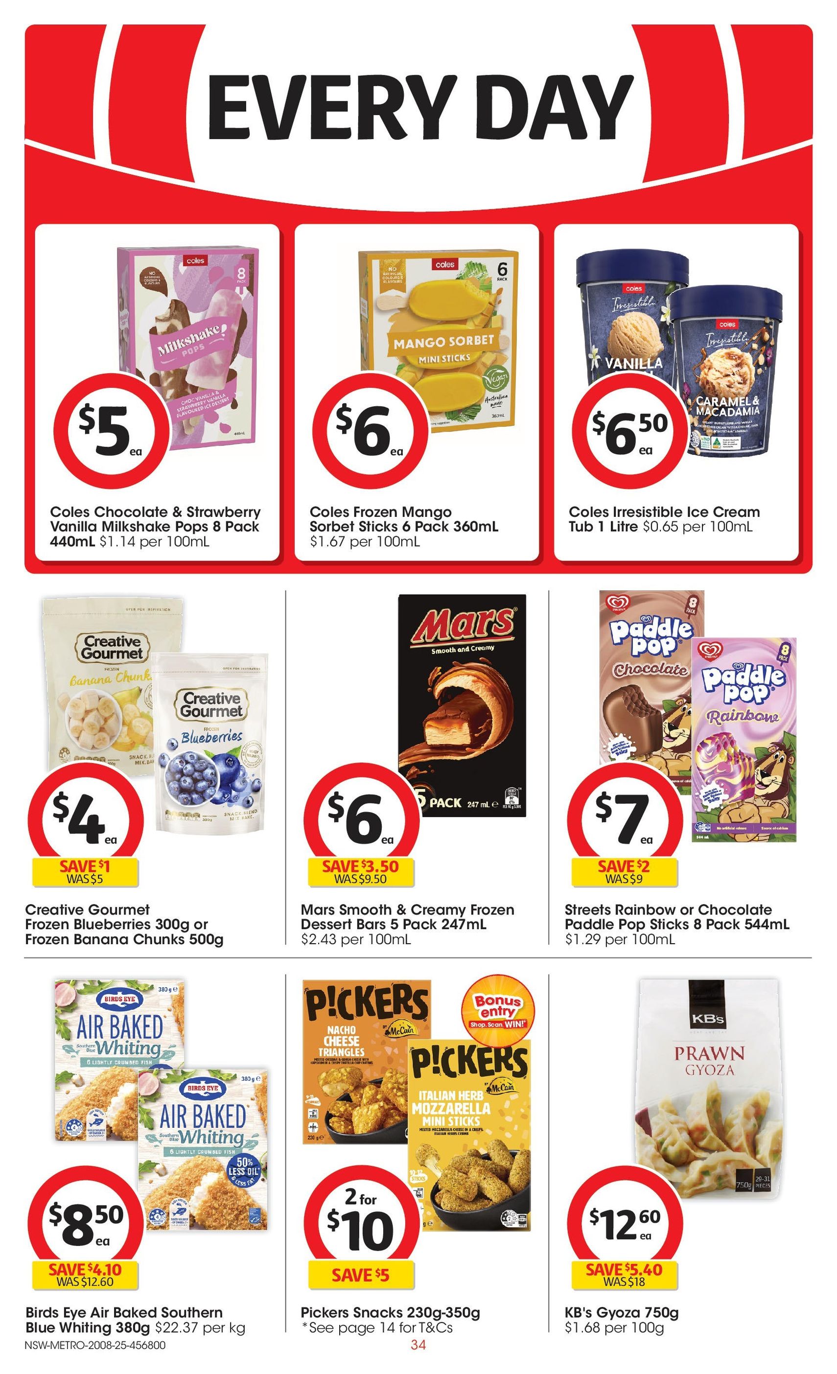 Coles Catalogue NSW - valid flyer from 20/08/2025, page 34 of 45 Coles Catalogue NSW - valid flyer from 20/08/2025, page 34 of 45