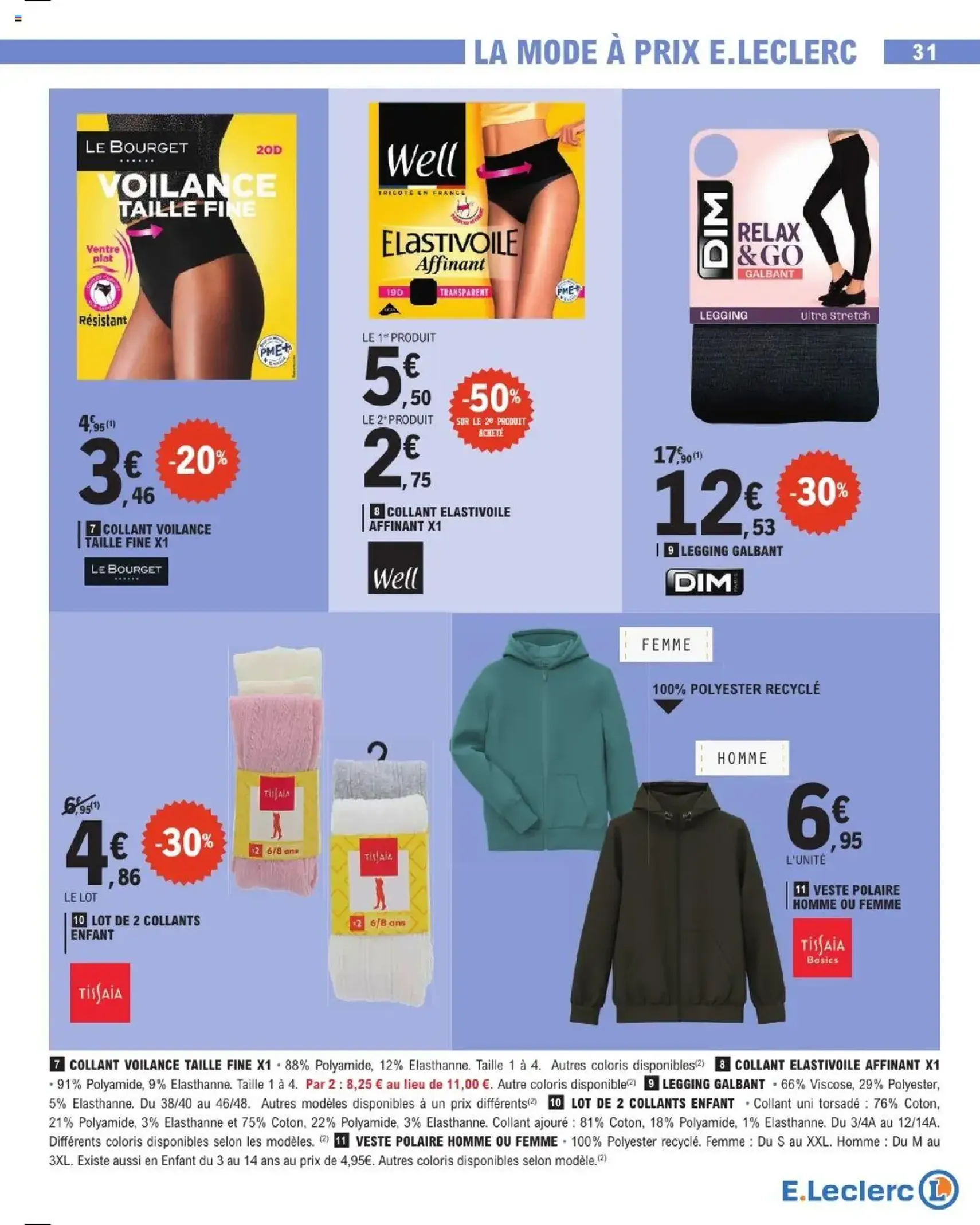 E.Leclerc catalogue semaine 40 - brochure valable à partir du 30/09/2025, page 31 sur 36 E.Leclerc catalogue semaine 40 - brochure valable à partir du 30/09/2025, page 31 sur 36