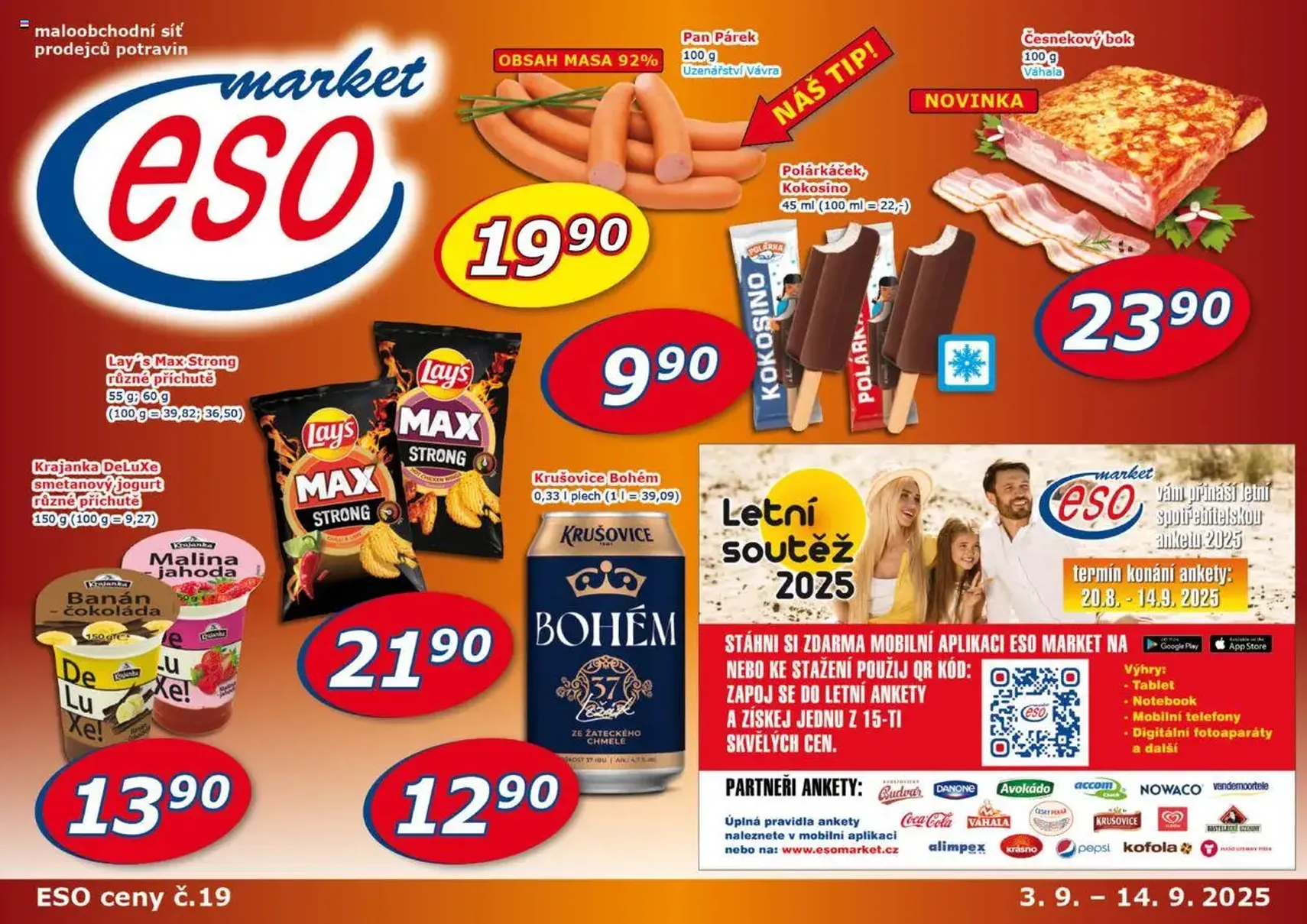 Eso market leták - platný leták od 03.09.2025 strana 1 z 8 Eso market leták - platný leták od 03.09.2025 strana 1 z 8