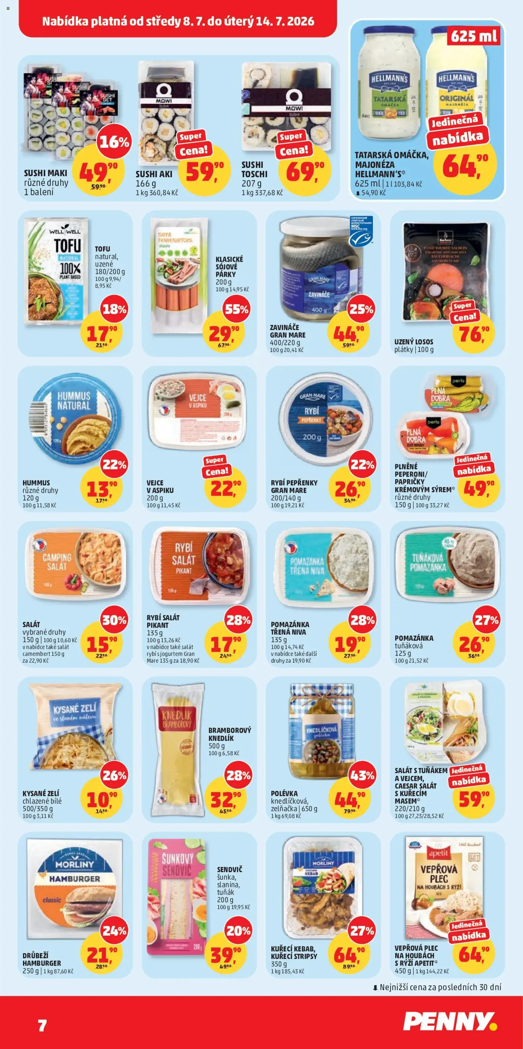 Penny Market leták - platný leták od 08.07.2026 strana 7 z 35