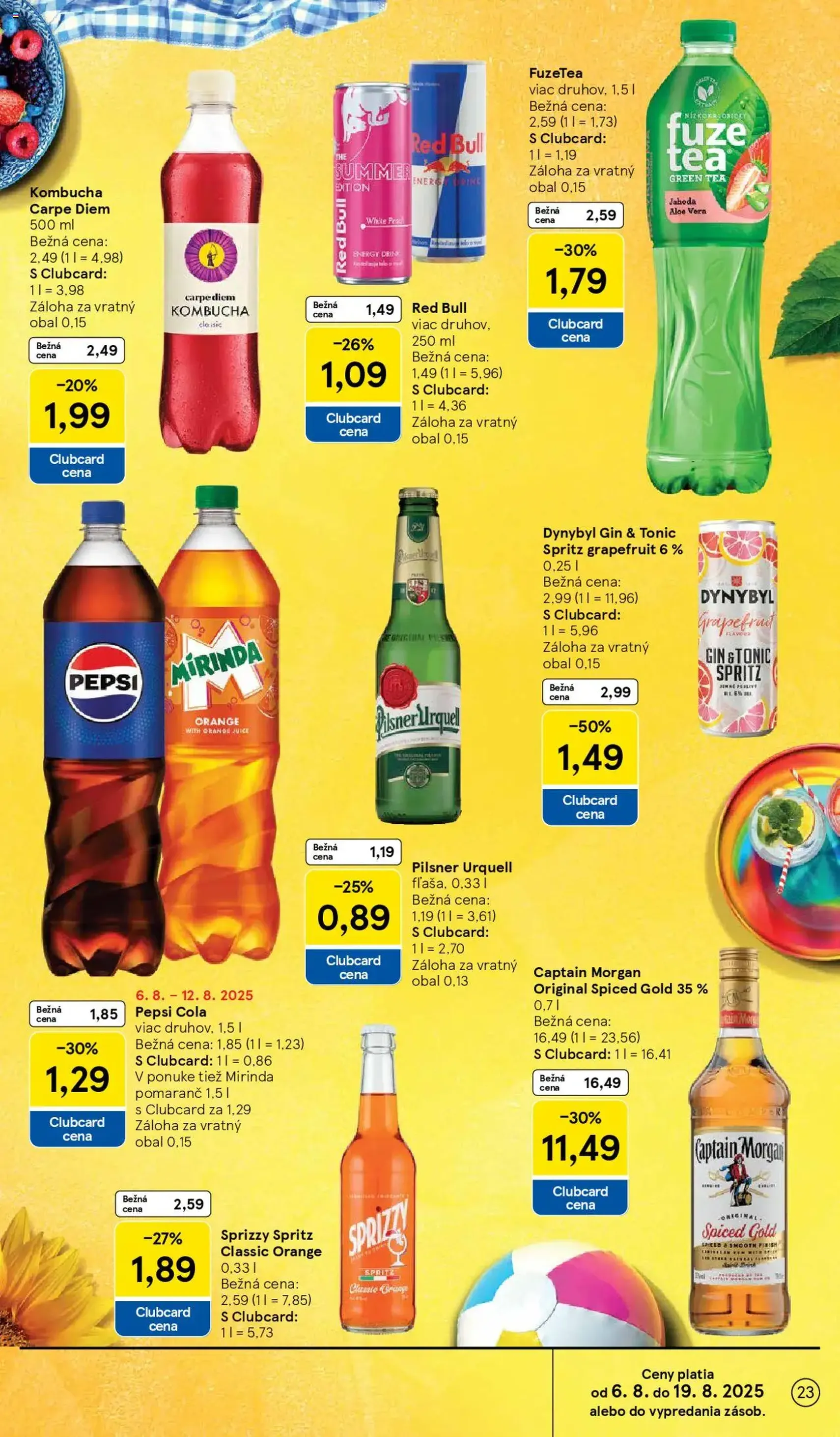 Tesco Hypermarket - leták - platný leták od 06.08.2025 strana 23 z 41 Tesco Hypermarket - leták - platný leták od 06.08.2025 strana 23 z 41