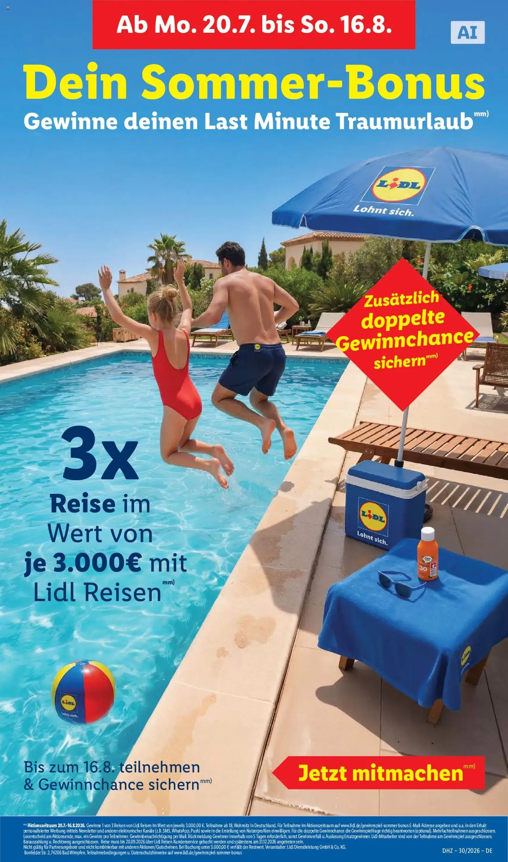 Lidl Prospekt - Gültiger Prospekt ab 20.07.2026, Seite 69 von insgesamt 69
